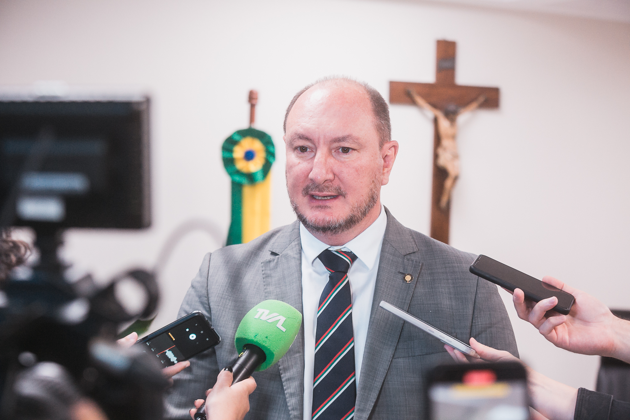Reunião de Líderes - Deputado Mauro de Nadal (MDB)