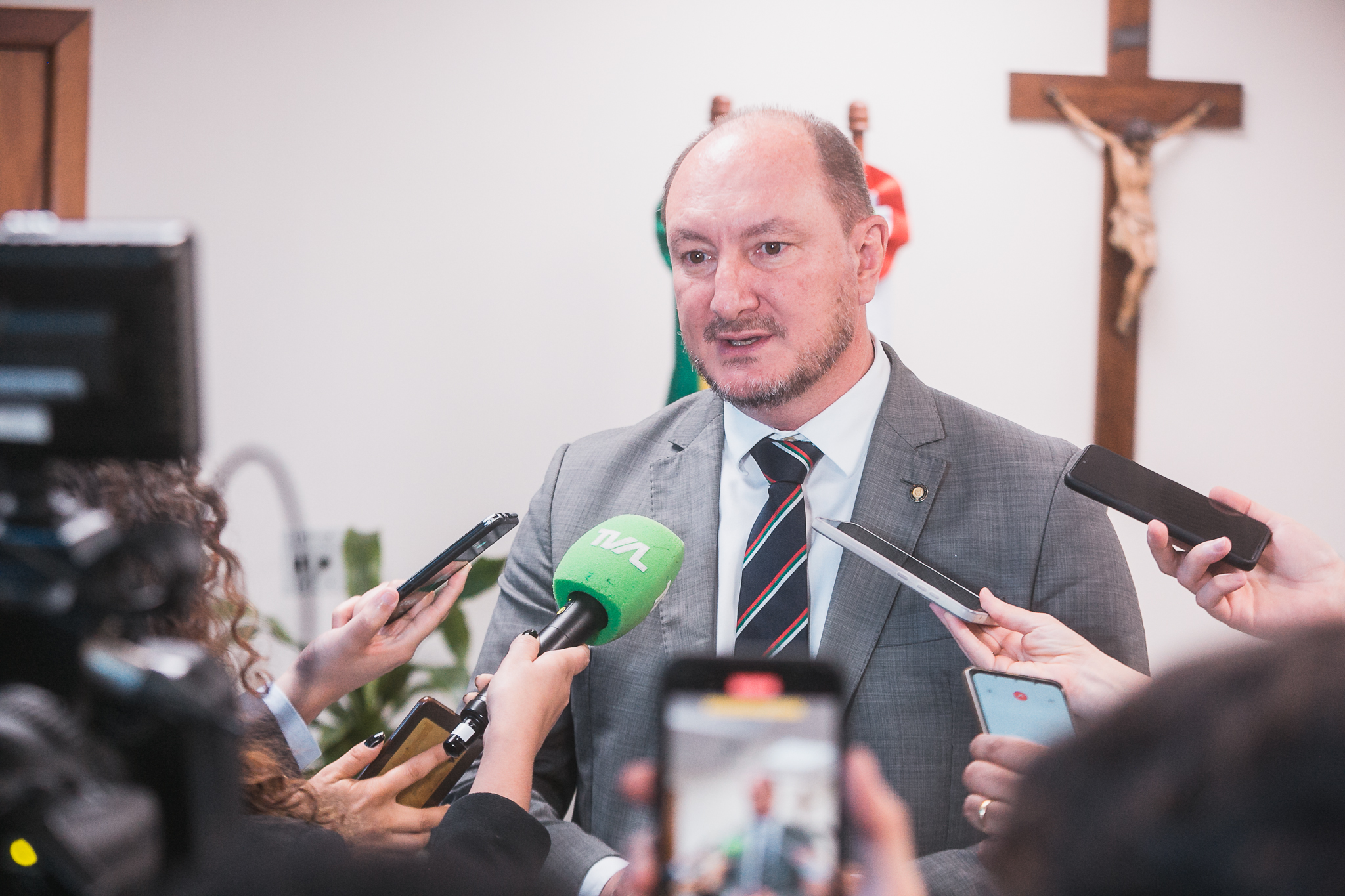 Reunião de Líderes - Deputado Mauro de Nadal (MDB)