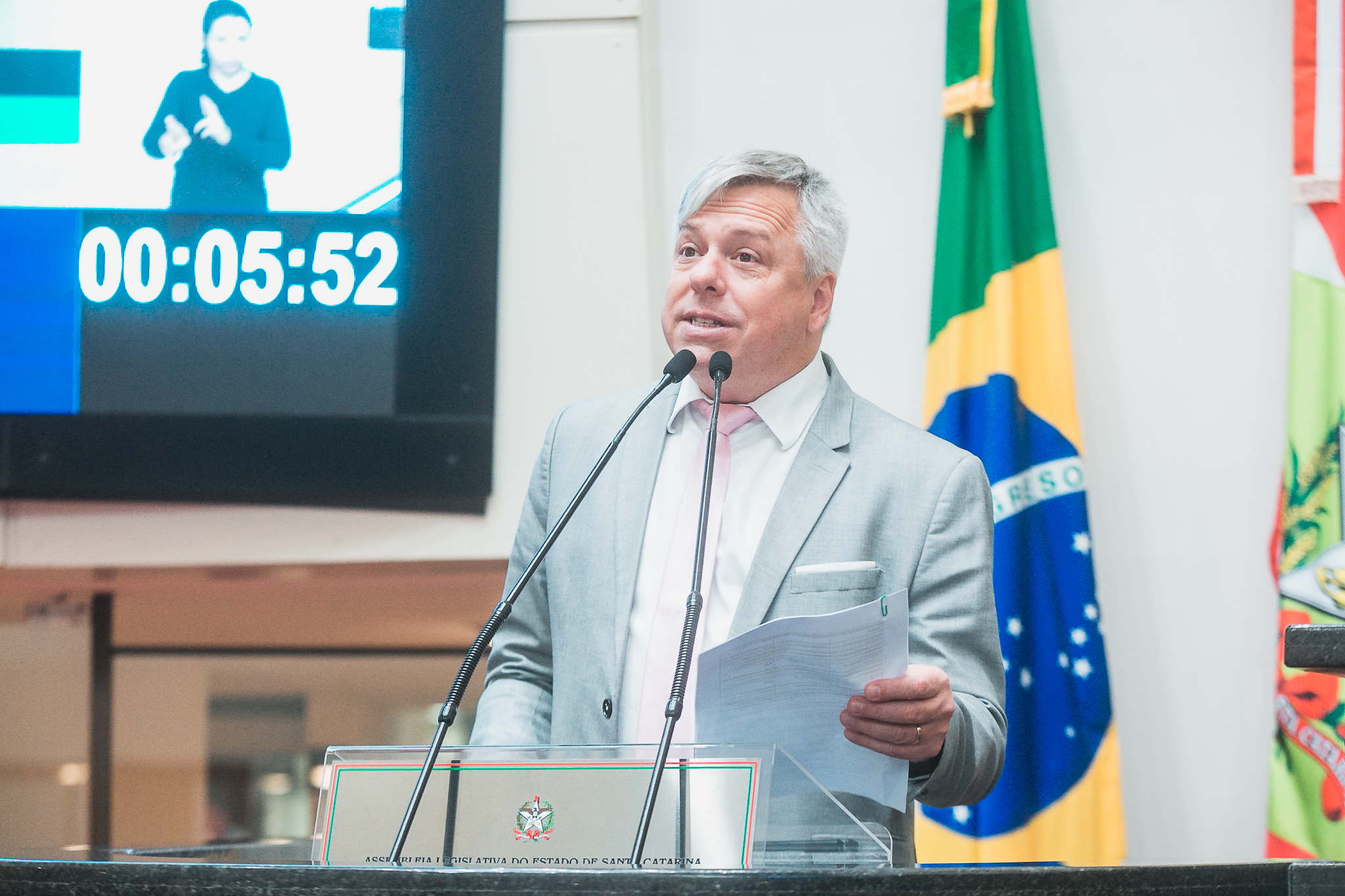SESSÃO ORDINÁRIA - Parte 1 - Deputado Fabiano da Luz (PT)