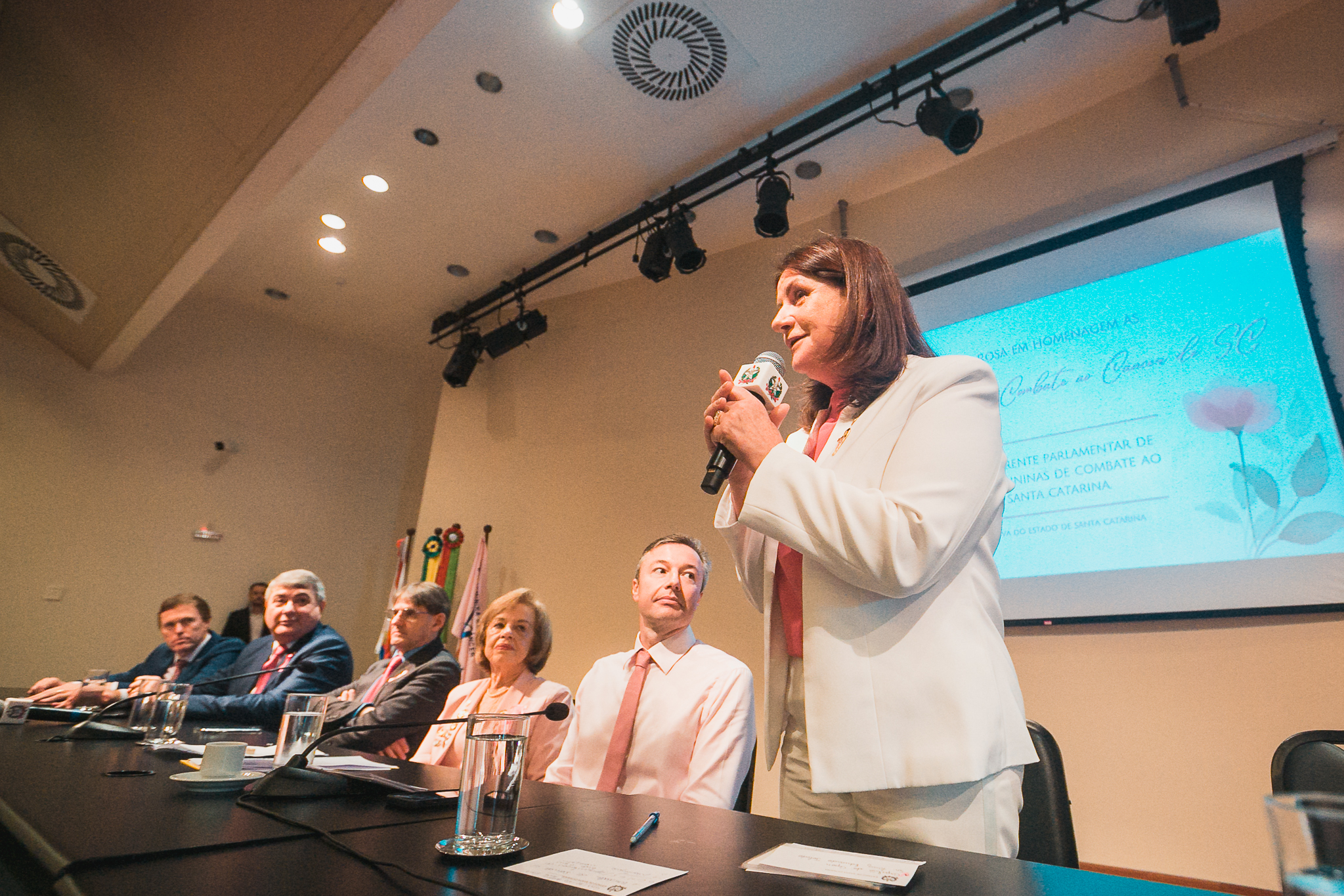 Lançamento do Outubro Rosa e da Frente Parlamentar de Apoio às Redes Femininas de Combate ao Câncer