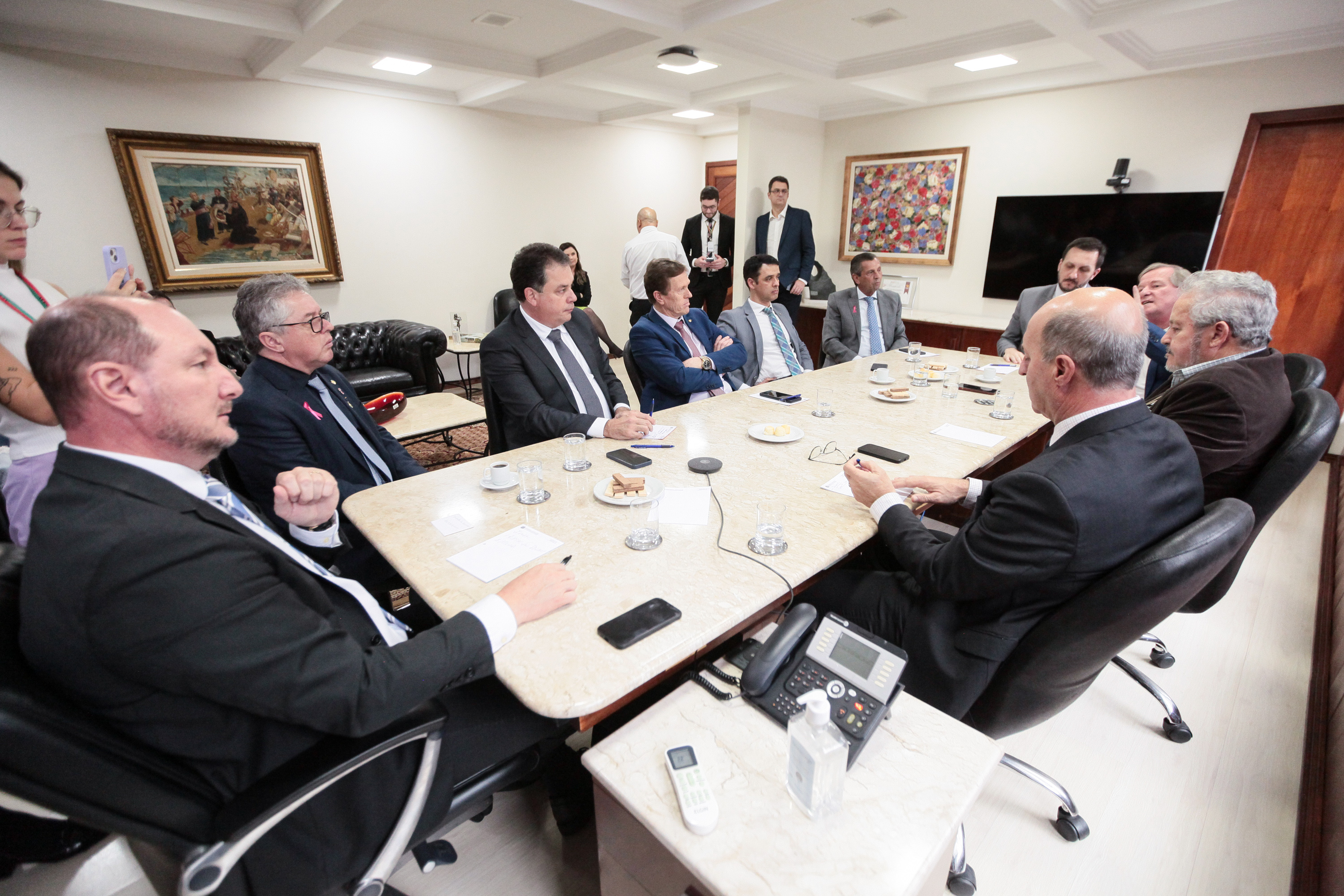 Bancada do Sul reune-se com representantes do Hospital São Donato
