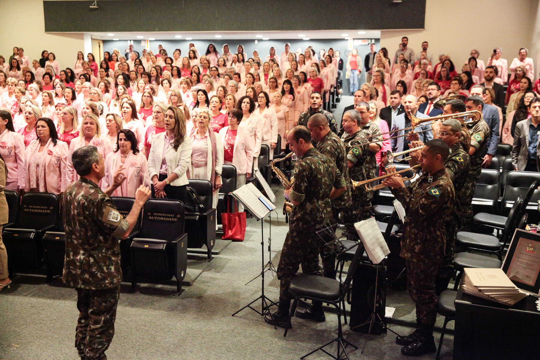 Lançamento do Outubro Rosa e da Frente Parlamentar de Apoio às Redes Femininas de Combate ao Câncer