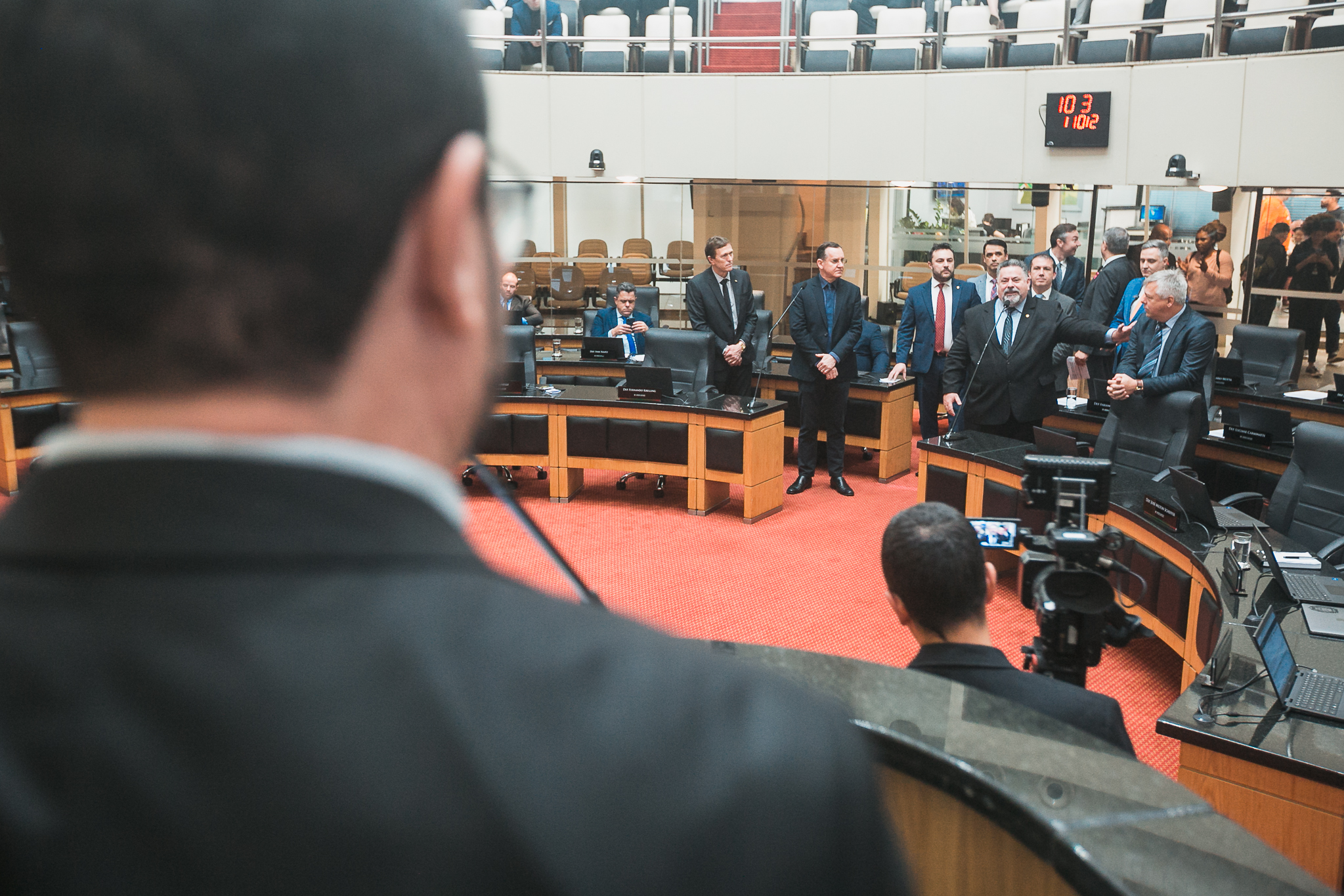 Interrupção da Sessão - Convite e Divulgação do evento 