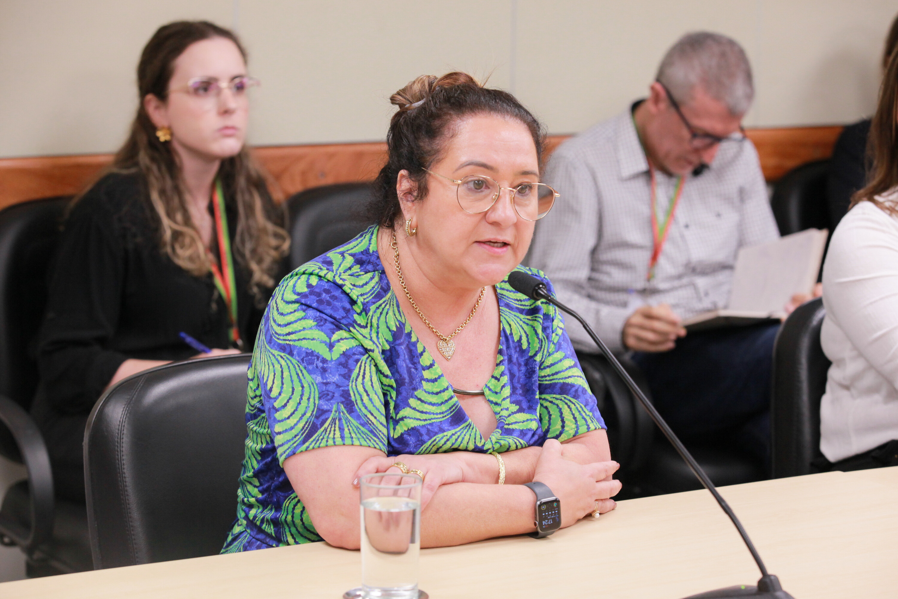 Diretora de Ensino da Secretaria de Estado da Educação, Sônia Fachini,
