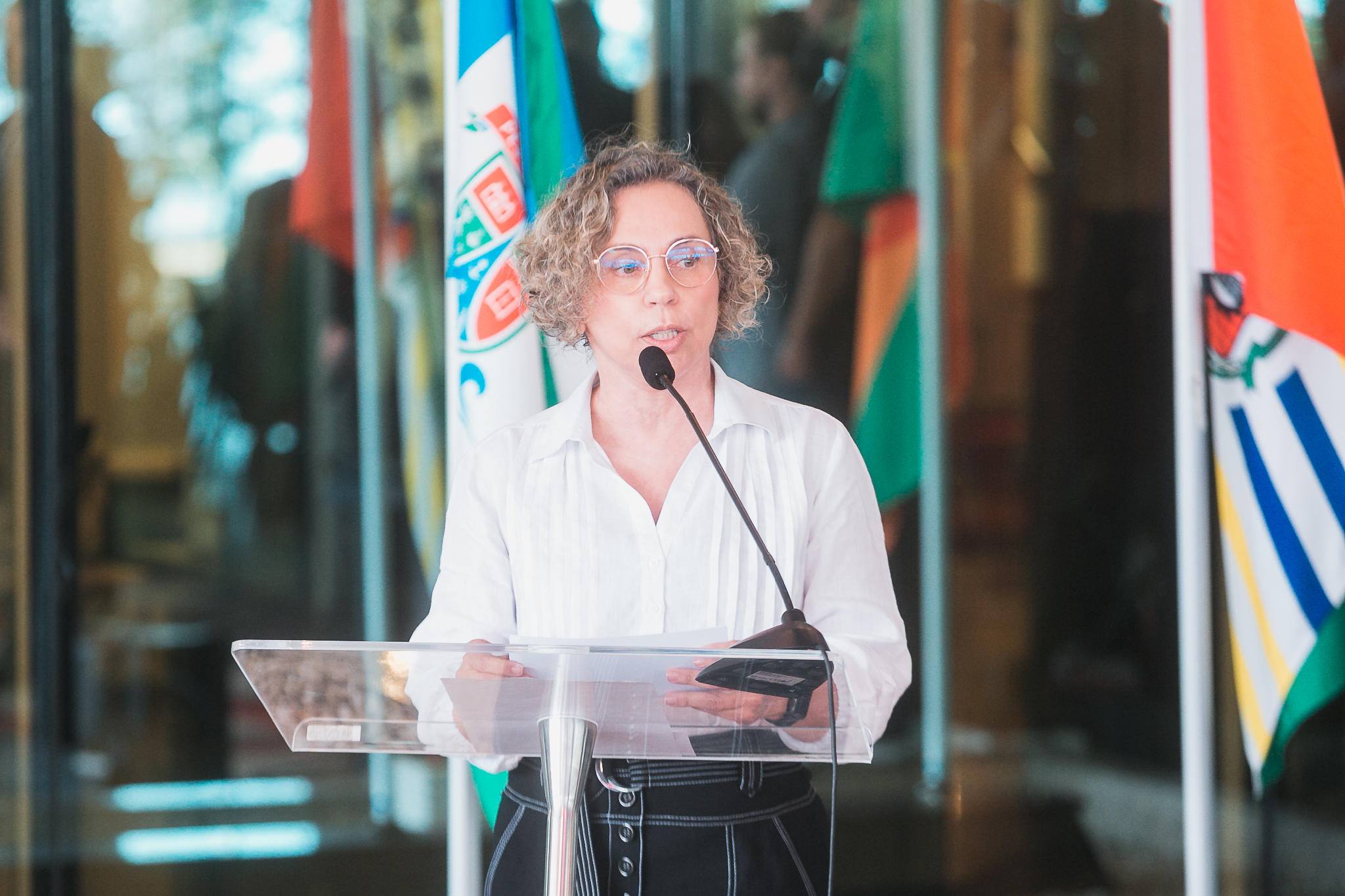 Ato oficial de entrega de Ambulâncias