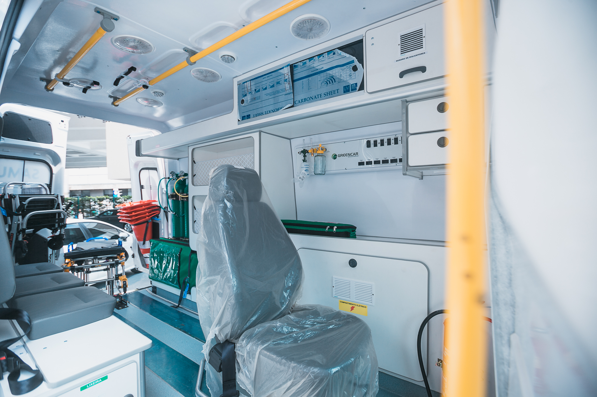 Ato oficial de entrega de Ambulâncias