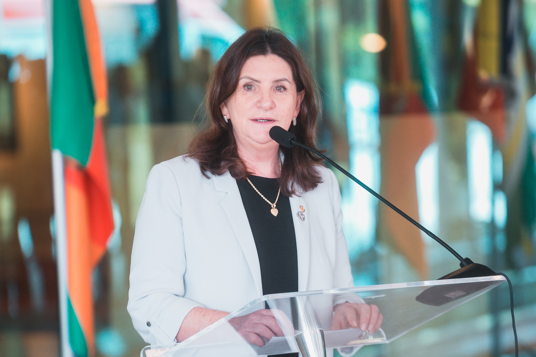 Ato oficial de entrega de Ambulâncias