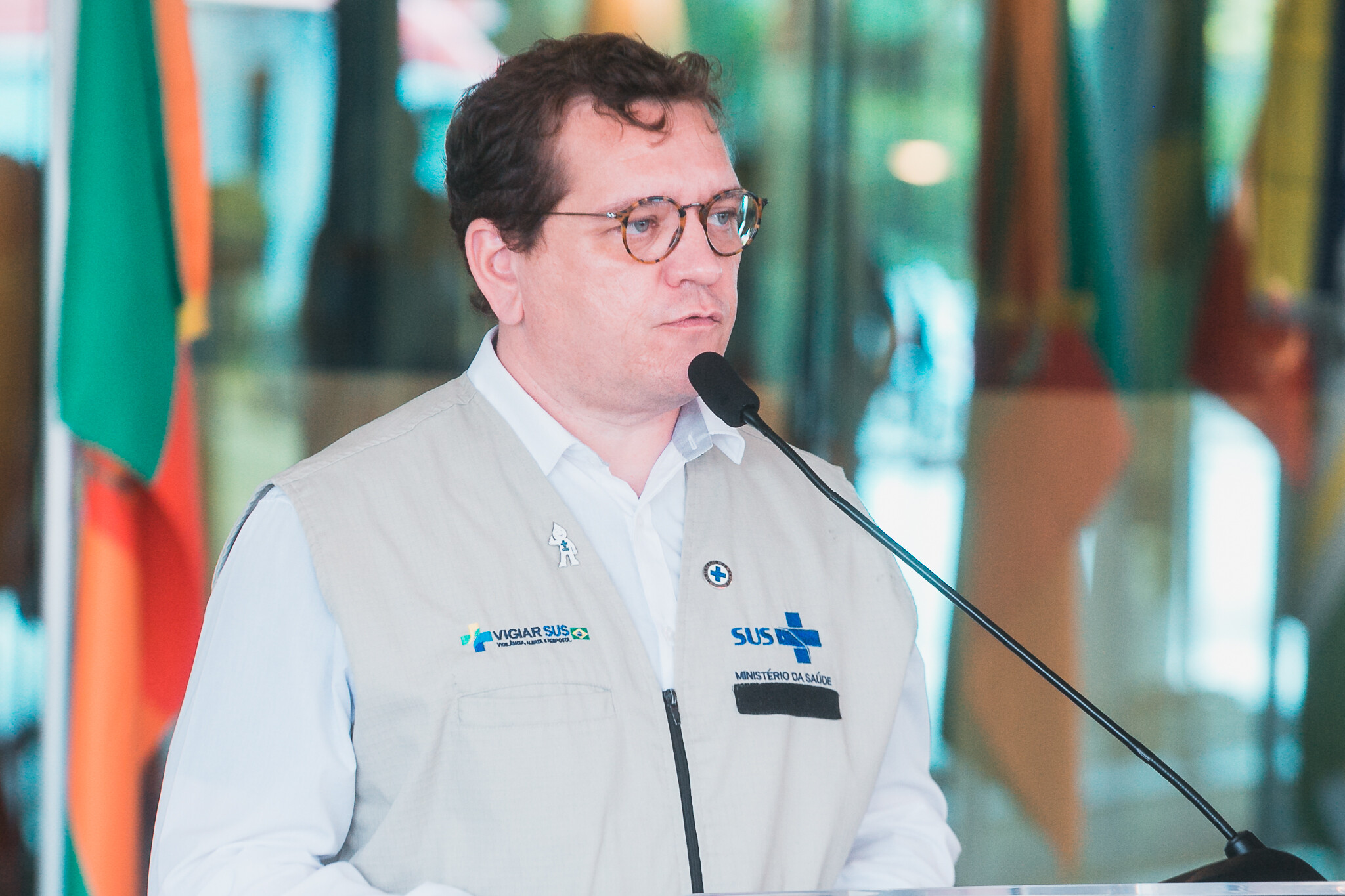 Sylvio da Costa Júnior, superintendente estadual do Ministério da Saúde em Santa Catarina.