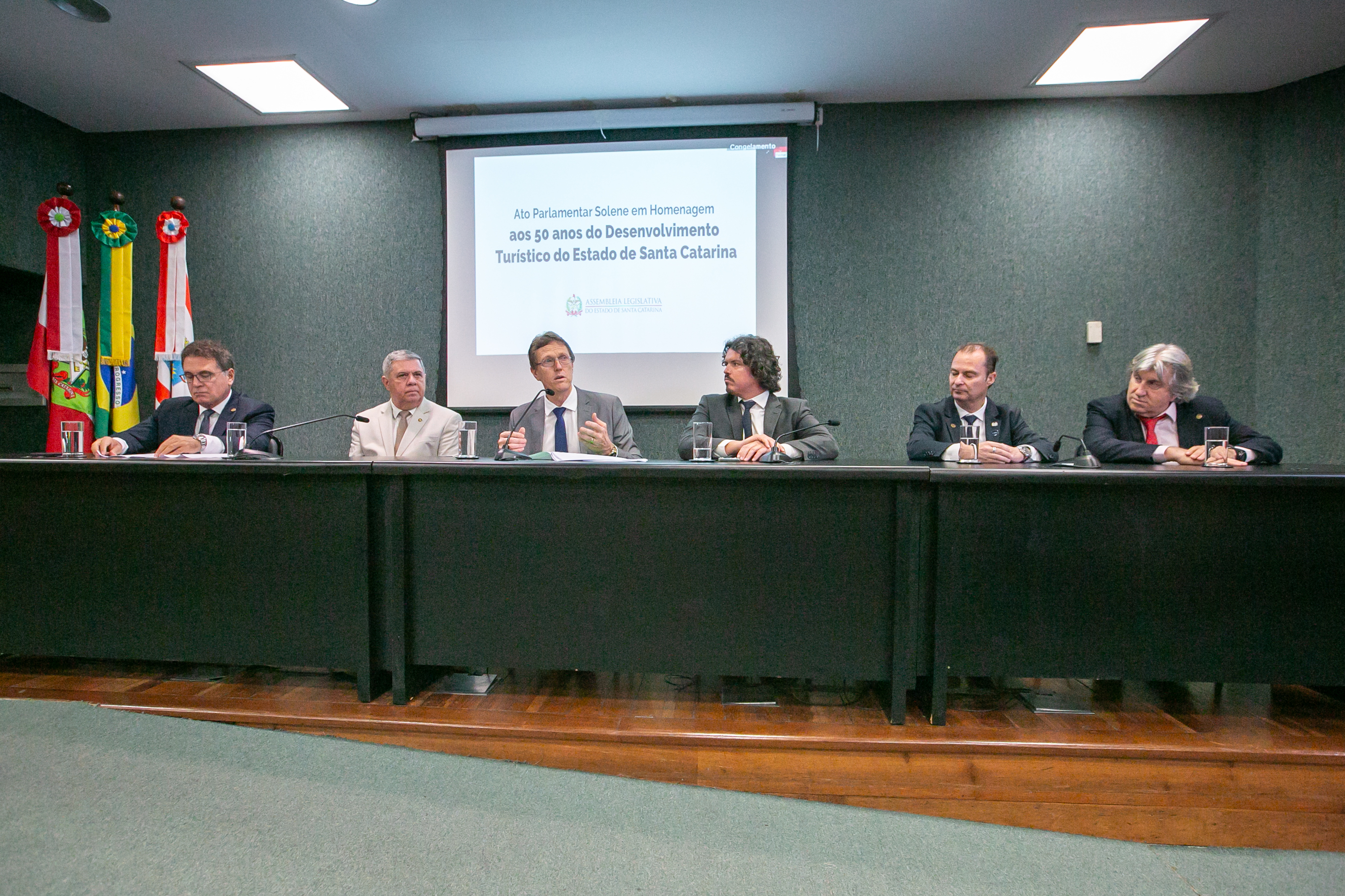 ATO PARLAMENTAR SOLENE - 50 anos do Desenvolvimento Turístico do Estado de Santa Catarina