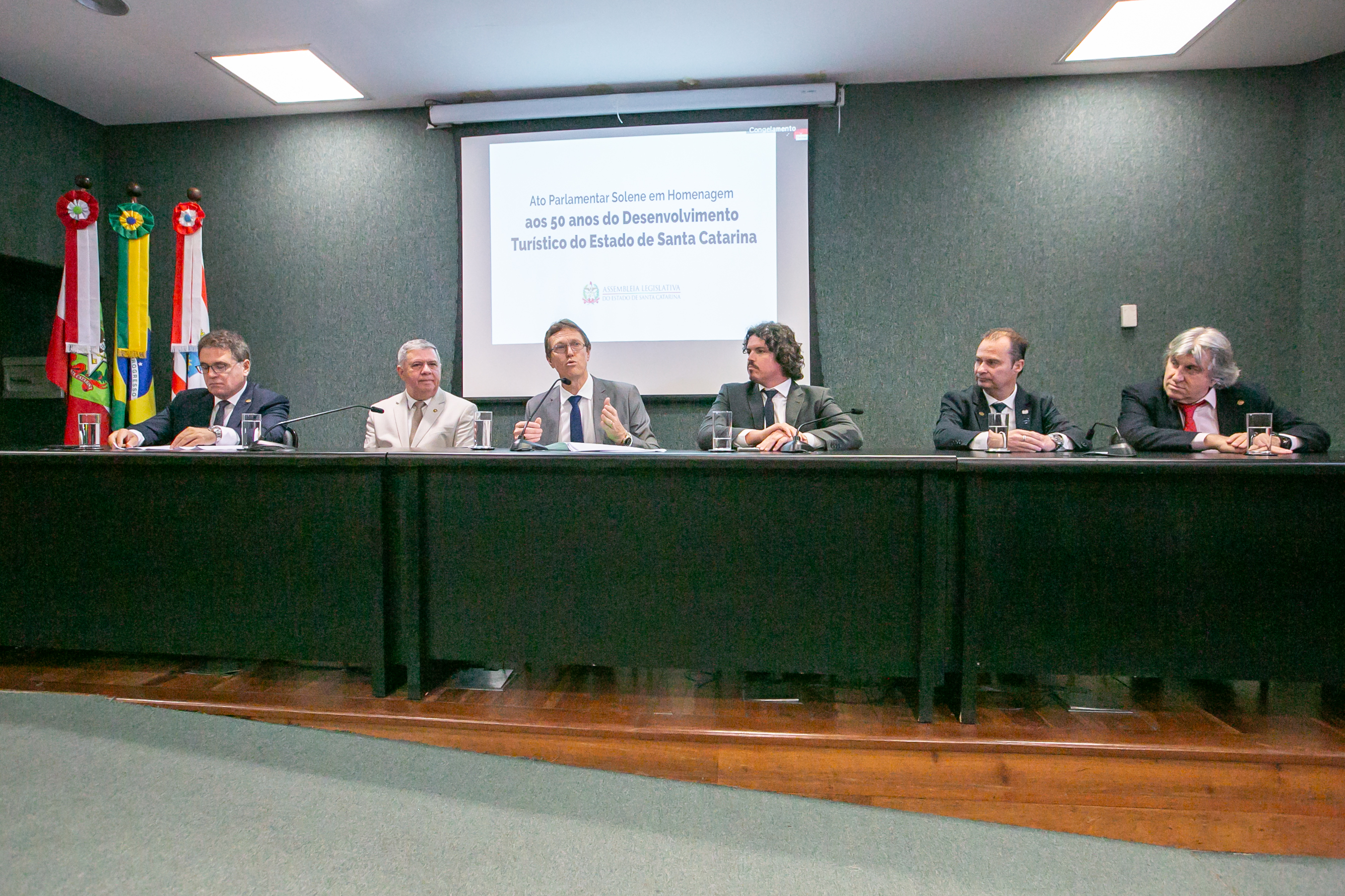 ATO PARLAMENTAR SOLENE - 50 anos do Desenvolvimento Turístico do Estado de Santa Catarina