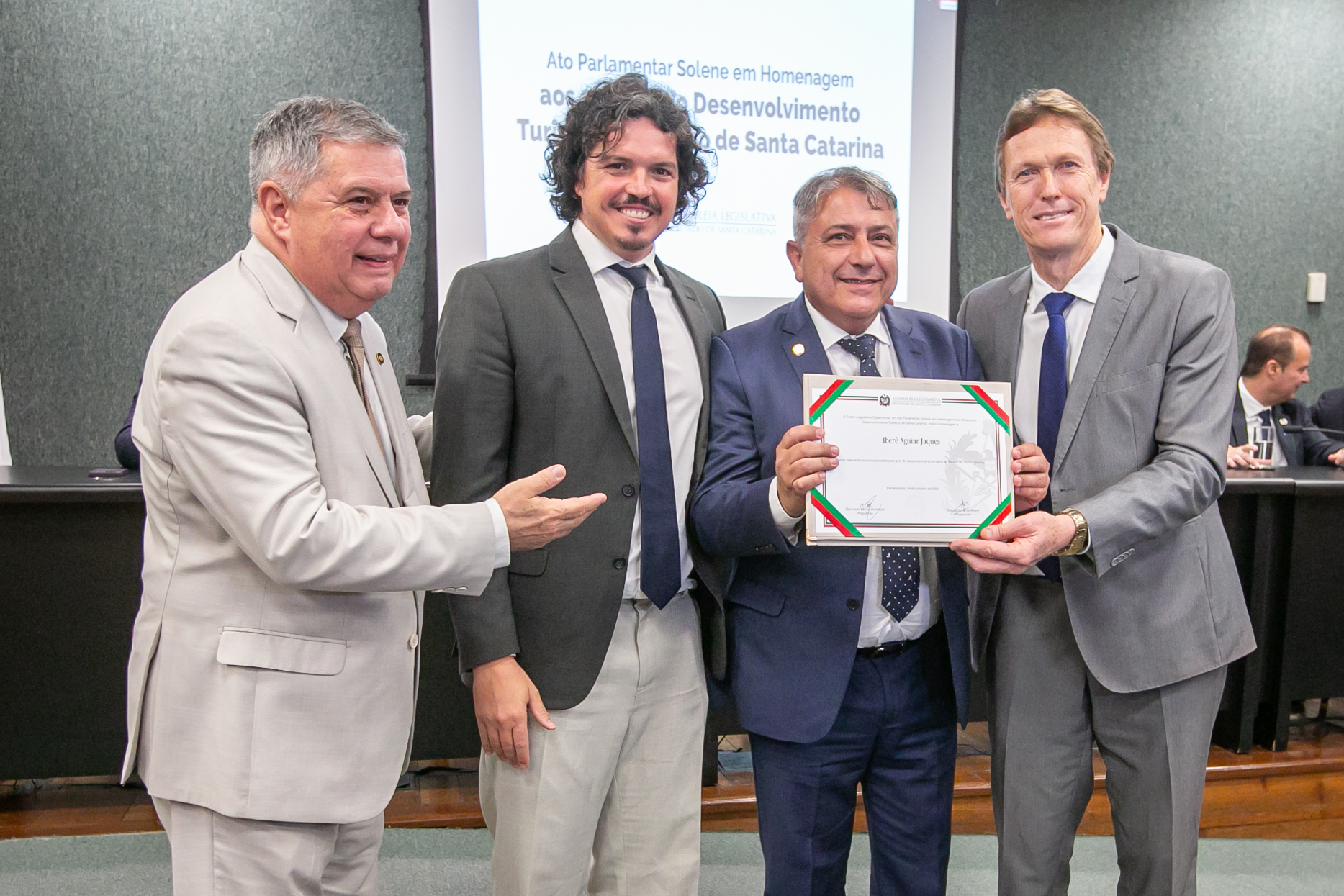 ATO PARLAMENTAR SOLENE - 50 anos do Desenvolvimento Turístico do Estado de Santa Catarina