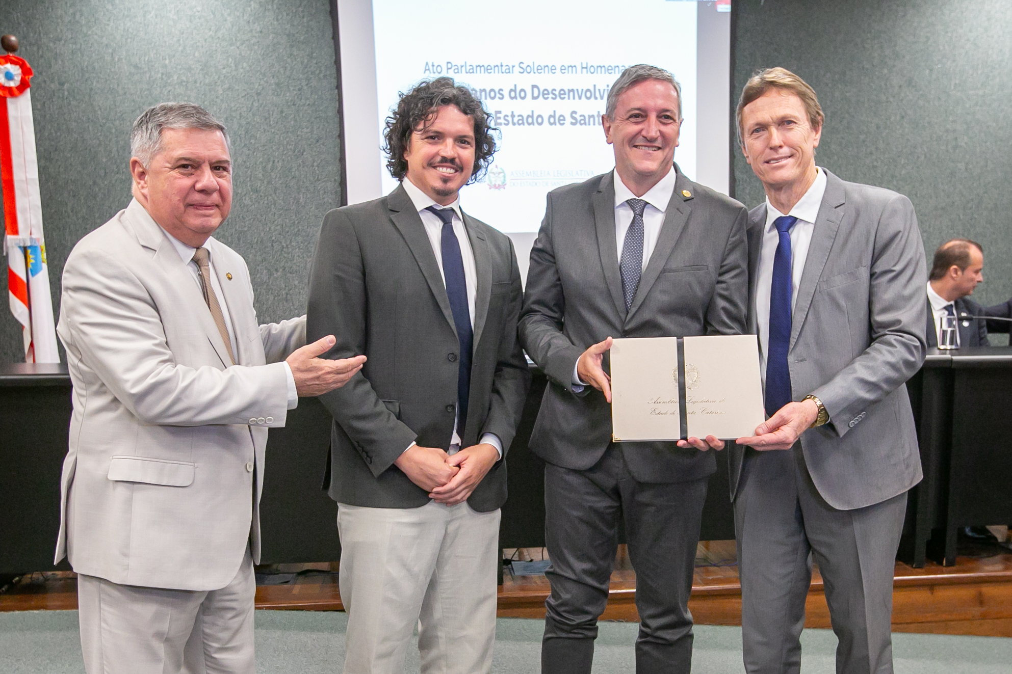 ATO PARLAMENTAR SOLENE - 50 anos do Desenvolvimento Turístico do Estado de Santa Catarina