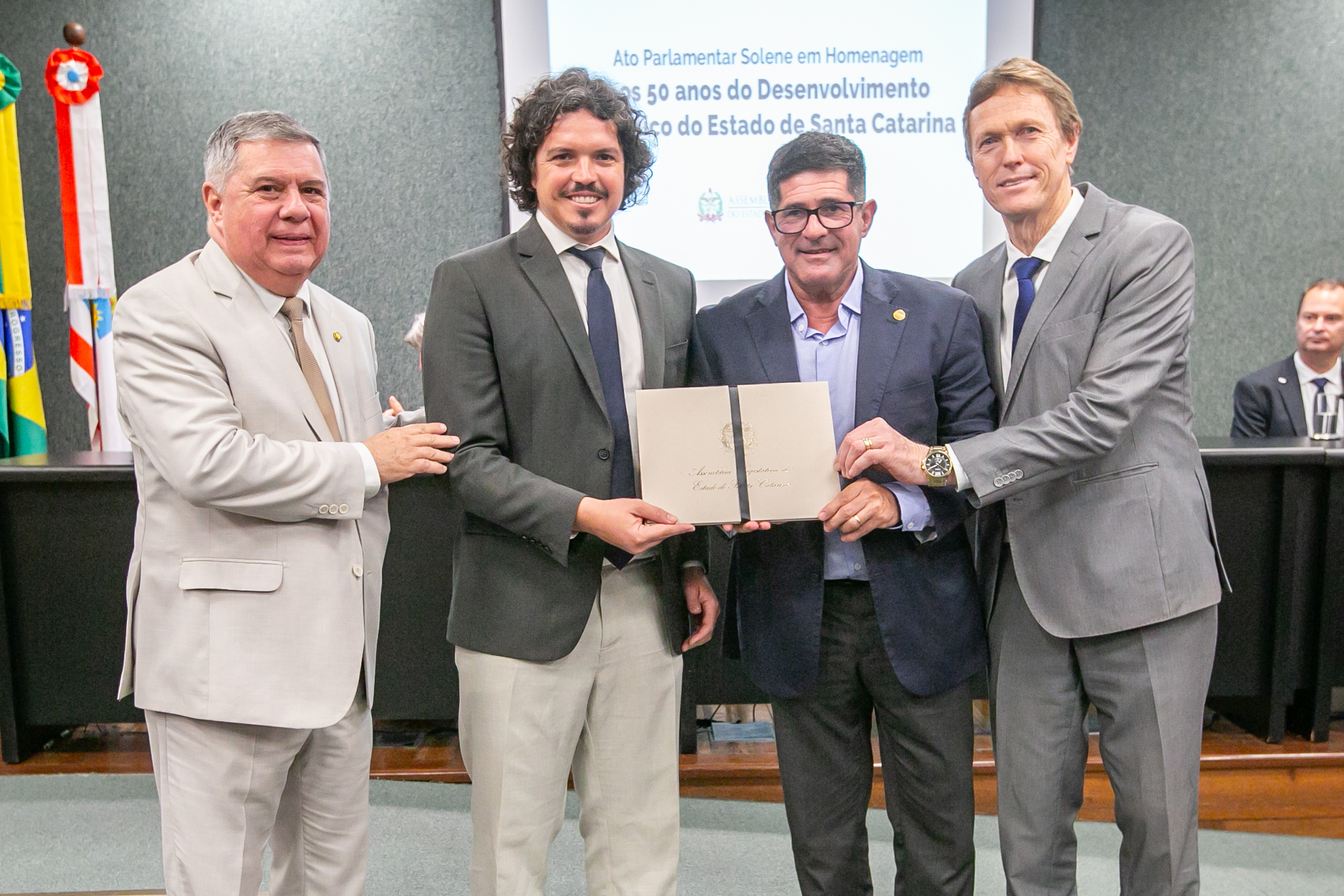 ATO PARLAMENTAR SOLENE - 50 anos do Desenvolvimento Turístico do Estado de Santa Catarina