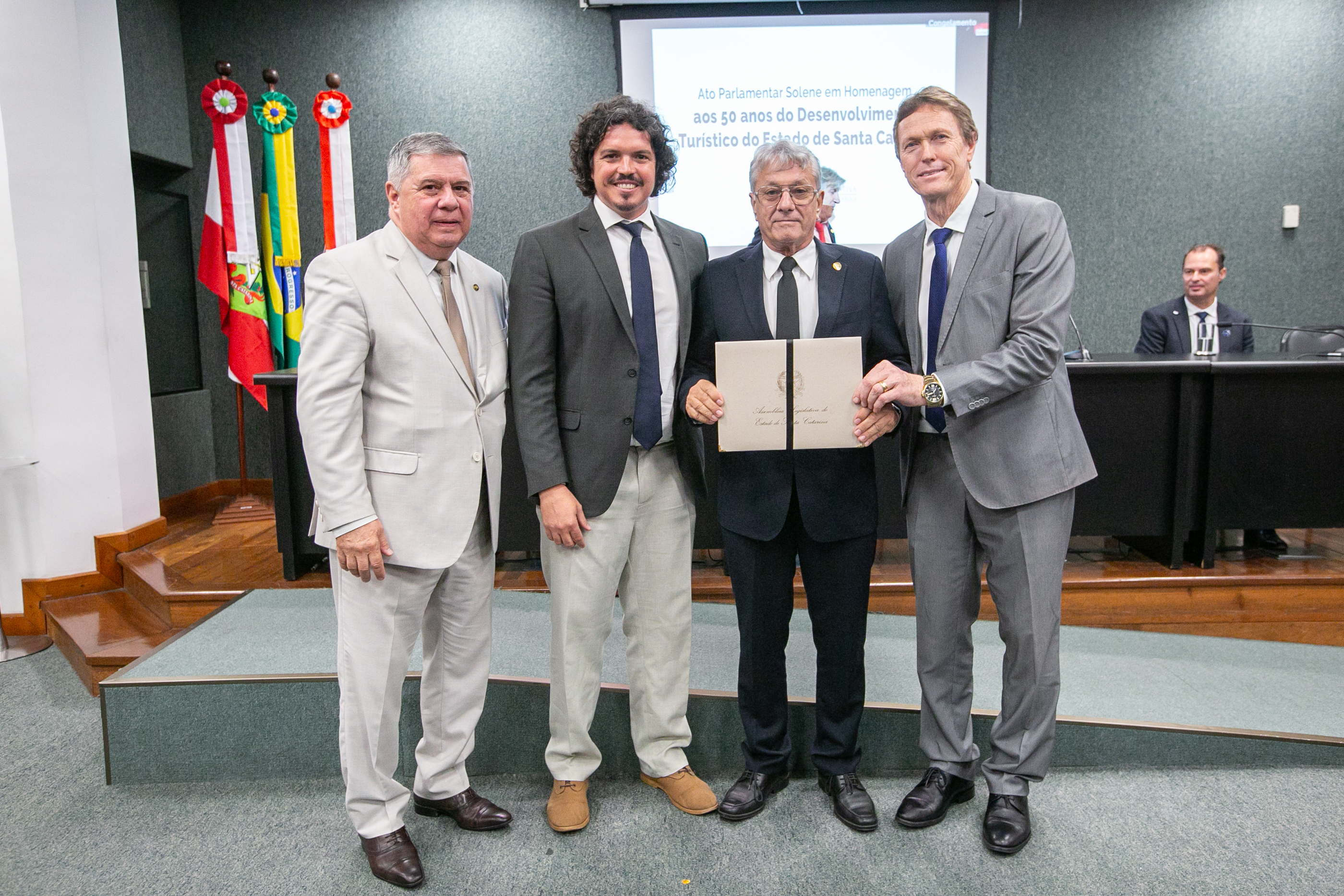 ATO PARLAMENTAR SOLENE - 50 anos do Desenvolvimento Turístico do Estado de Santa Catarina