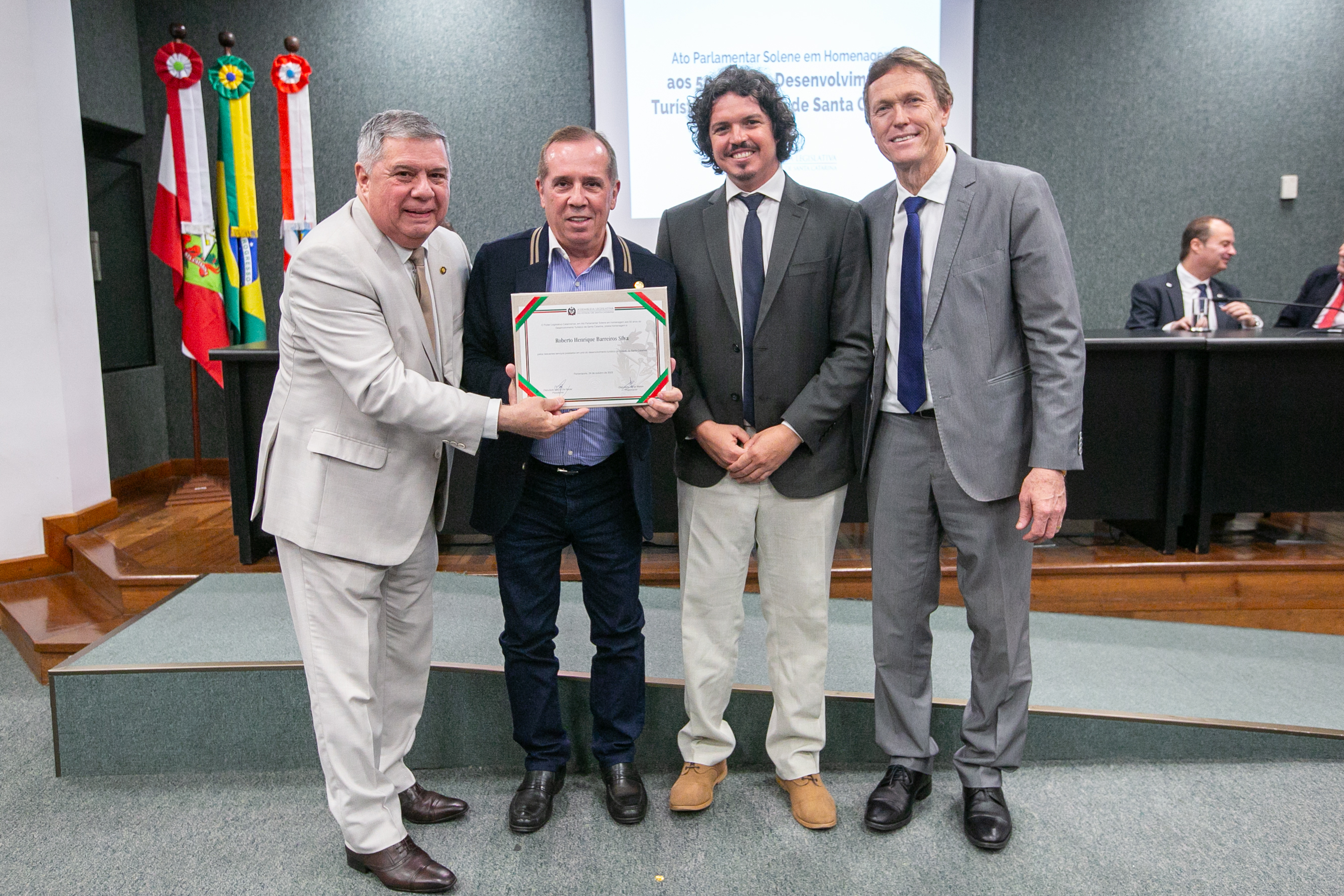 ATO PARLAMENTAR SOLENE - 50 anos do Desenvolvimento Turístico do Estado de Santa Catarina