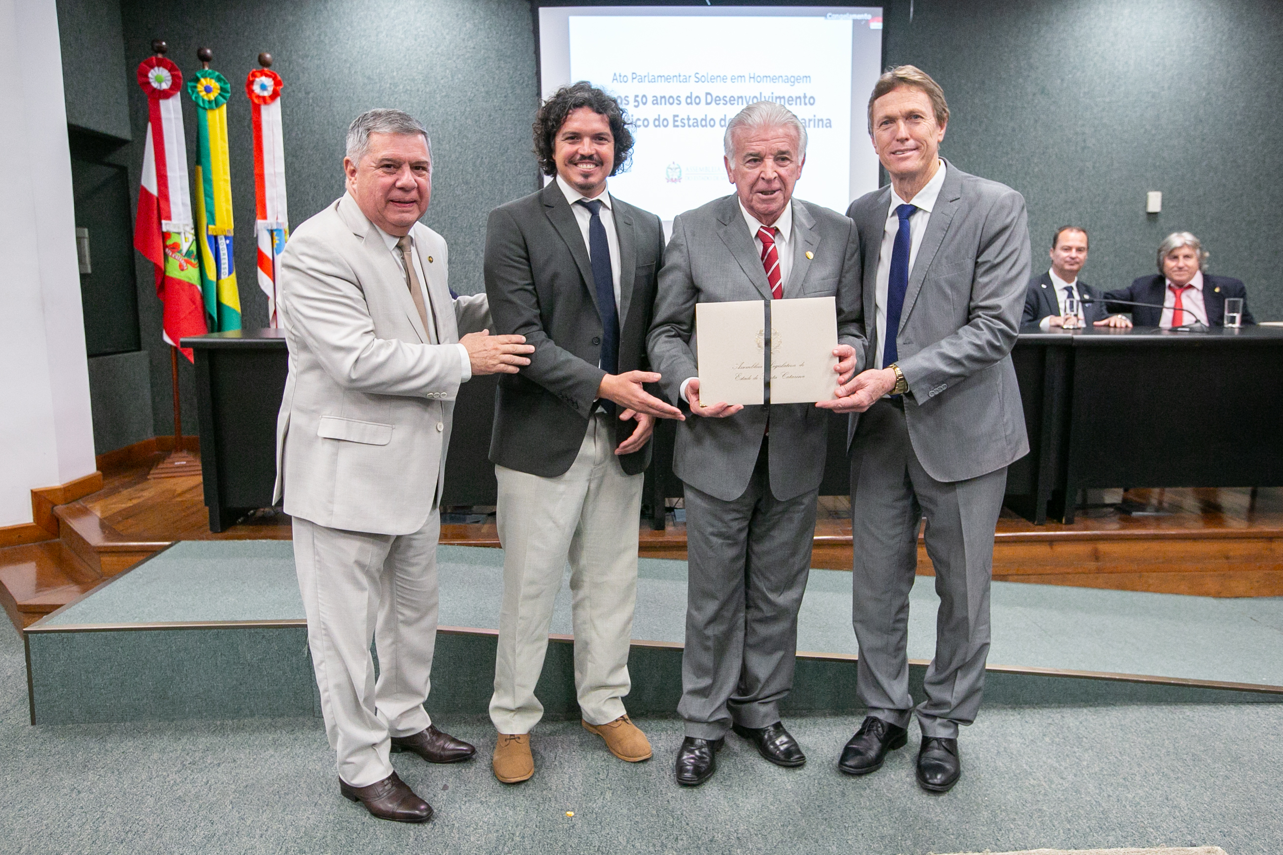 ATO PARLAMENTAR SOLENE - 50 anos do Desenvolvimento Turístico do Estado de Santa Catarina