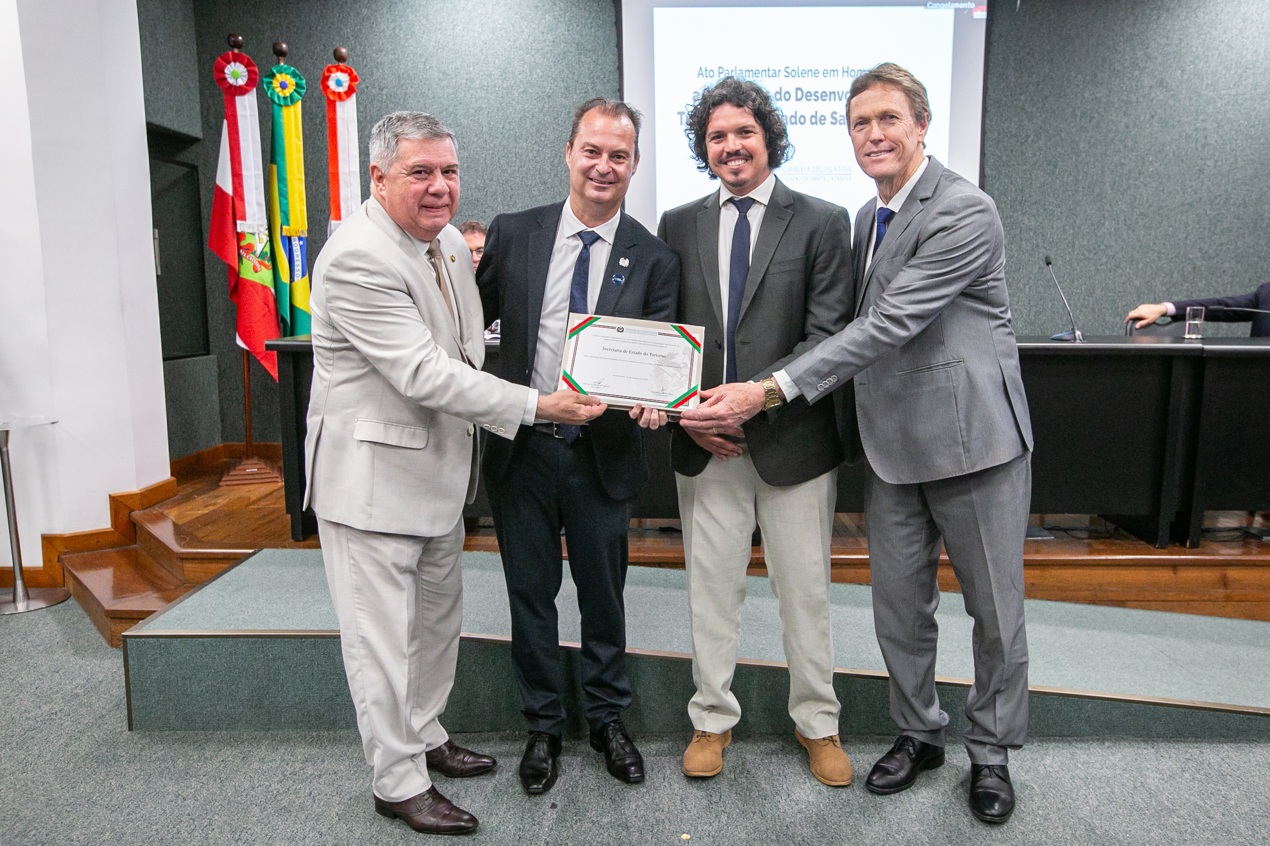 ATO PARLAMENTAR SOLENE - 50 anos do Desenvolvimento Turístico do Estado de Santa Catarina