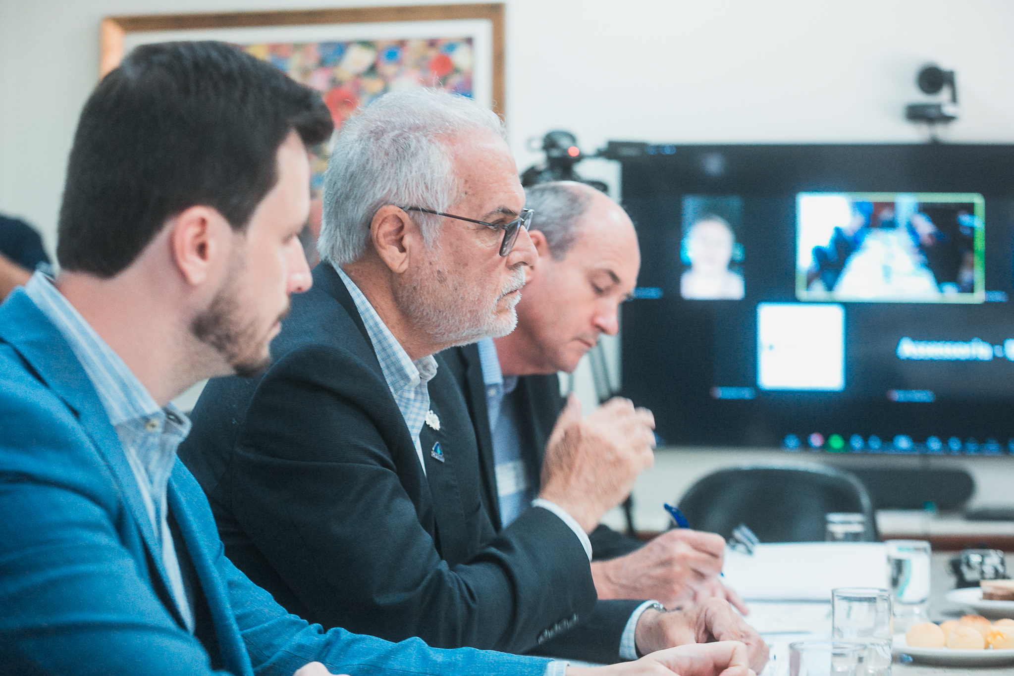 Reunião da Bancada do Oeste com a Diretoria Executiva da CASAN