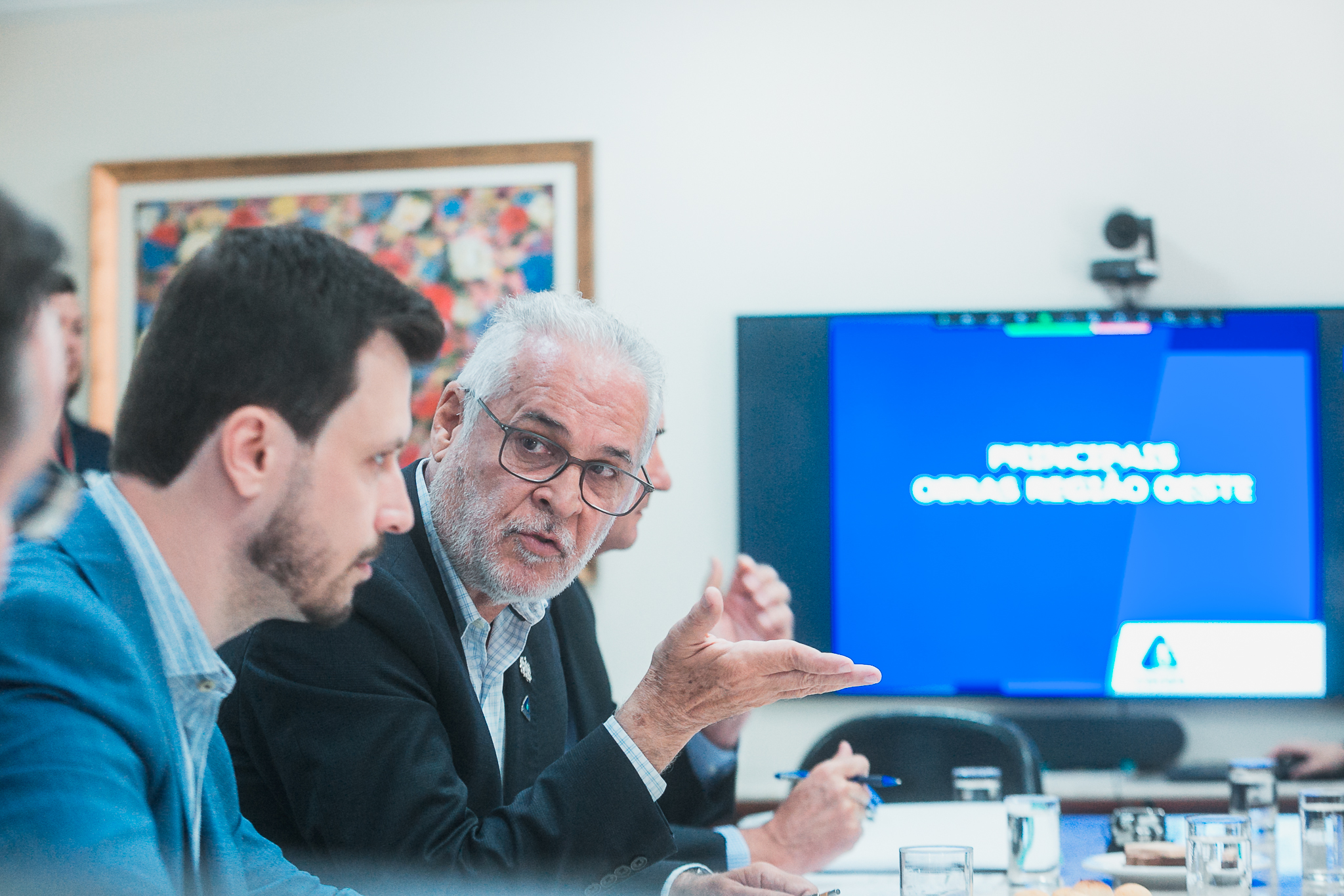 Reunião da Bancada do Oeste com a Diretoria Executiva da CASAN