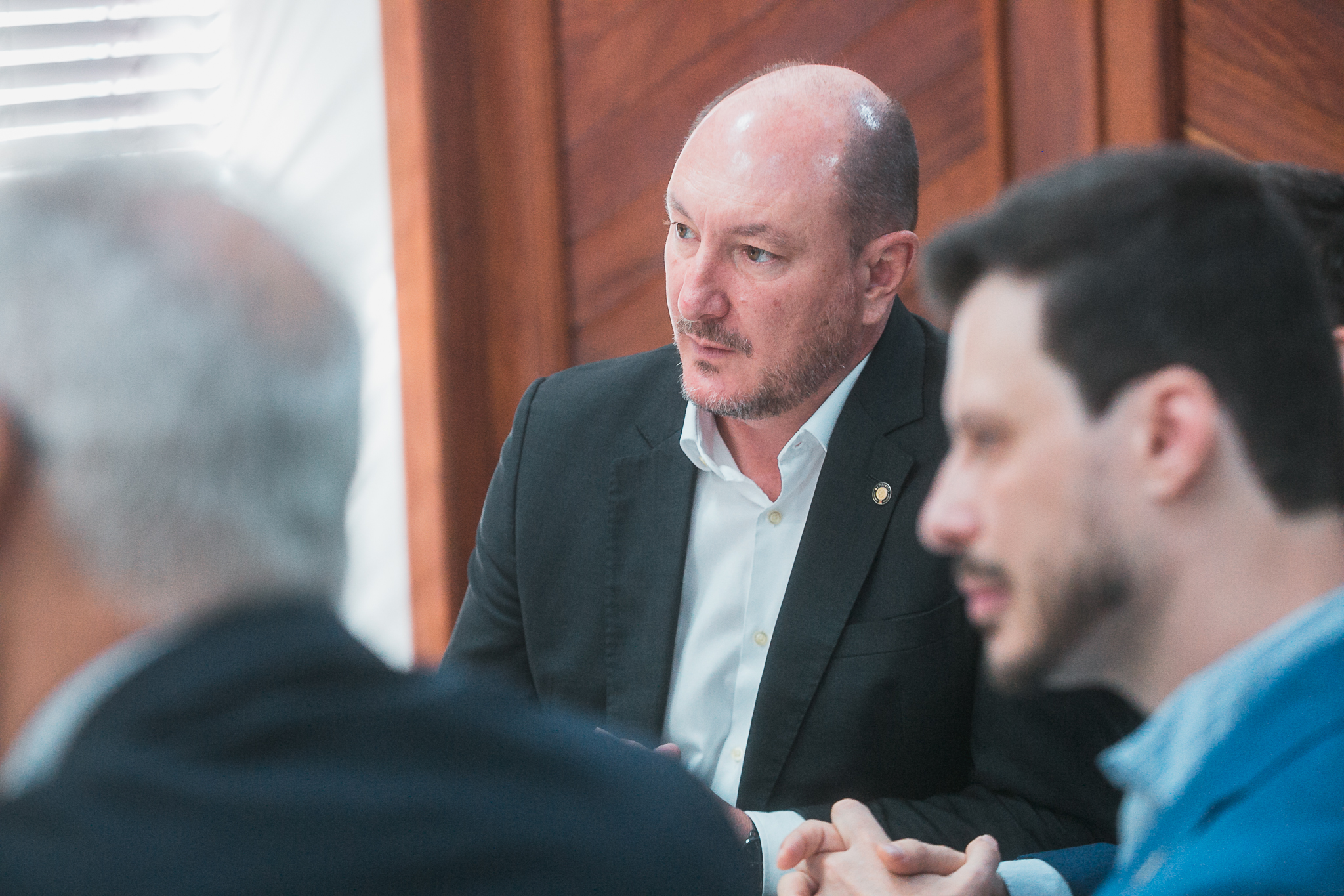 Reunião da Bancada do Oeste com a Diretoria Executiva da CASAN - Deputado Mauro de Nadal (MDB)
