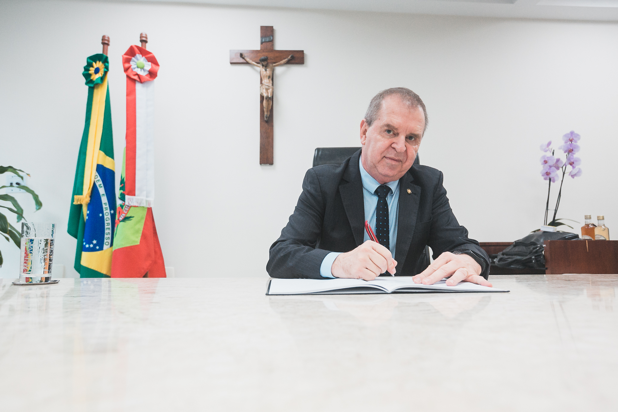 Deputado Maurício Eskudlark assume a presidência da ALESC