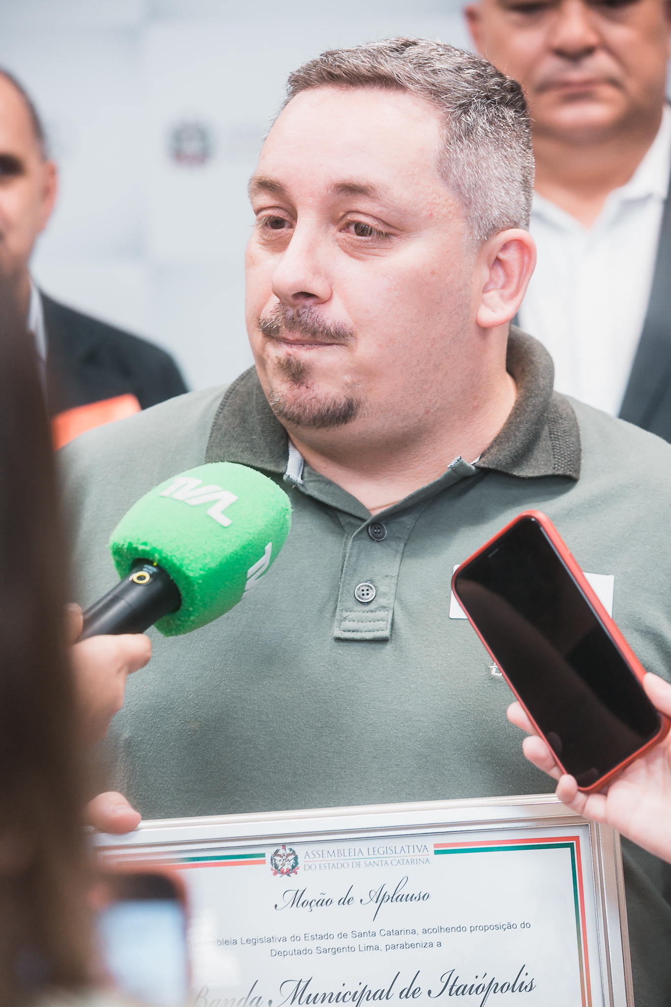 Moção de Apluso - Banda Municipal de Itaiópolis e o Maestro Romulo Posnik - Dep. Sargento Lima