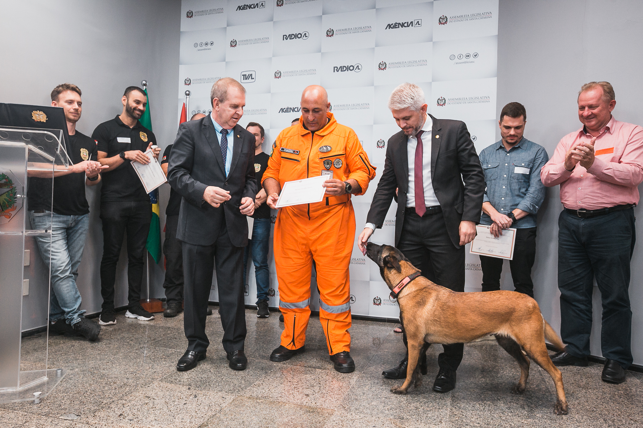 Moção de Aplauso - Policiais Civis - Dep. Maurício Eskudlark e Dep. Egídio Ferrari