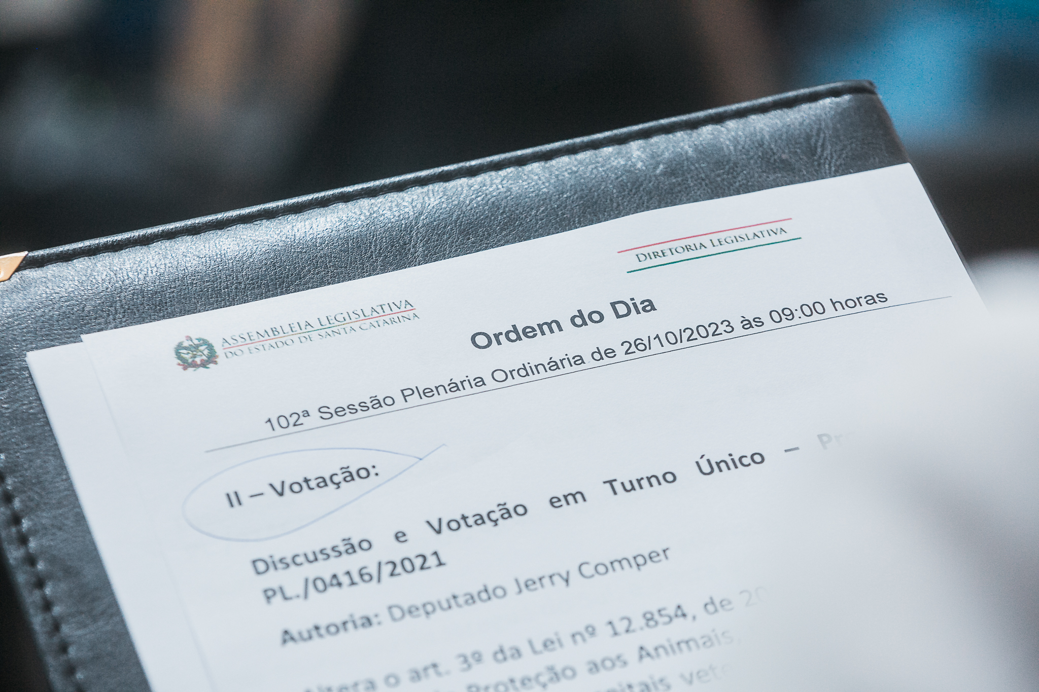 SESSÃO ORDINÁRIA