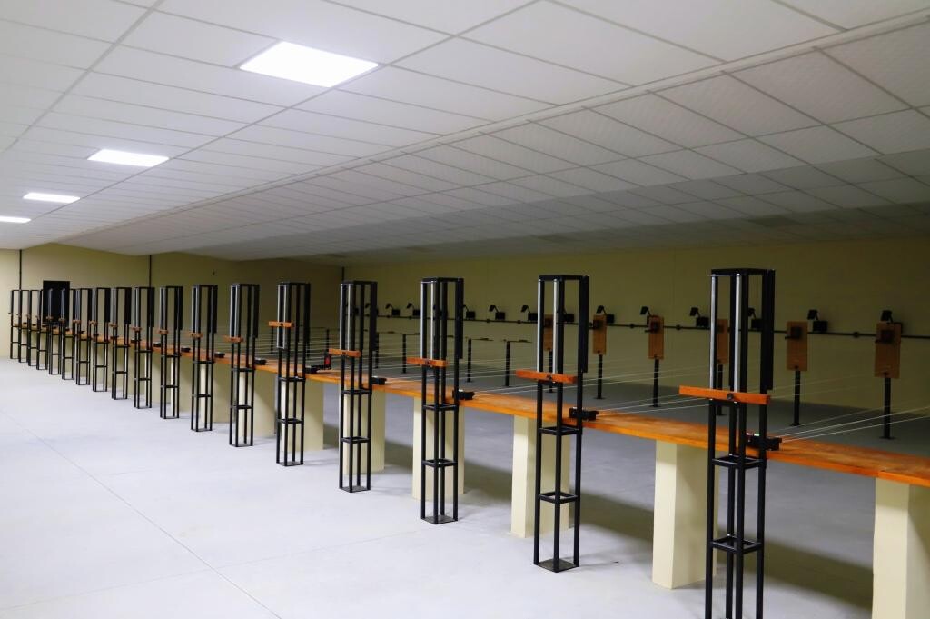 Estande de tiro fica no Parque de Eventos Ademar Duwe e será inaugurado nesta quarta (1ª). FOTO: Divulgação