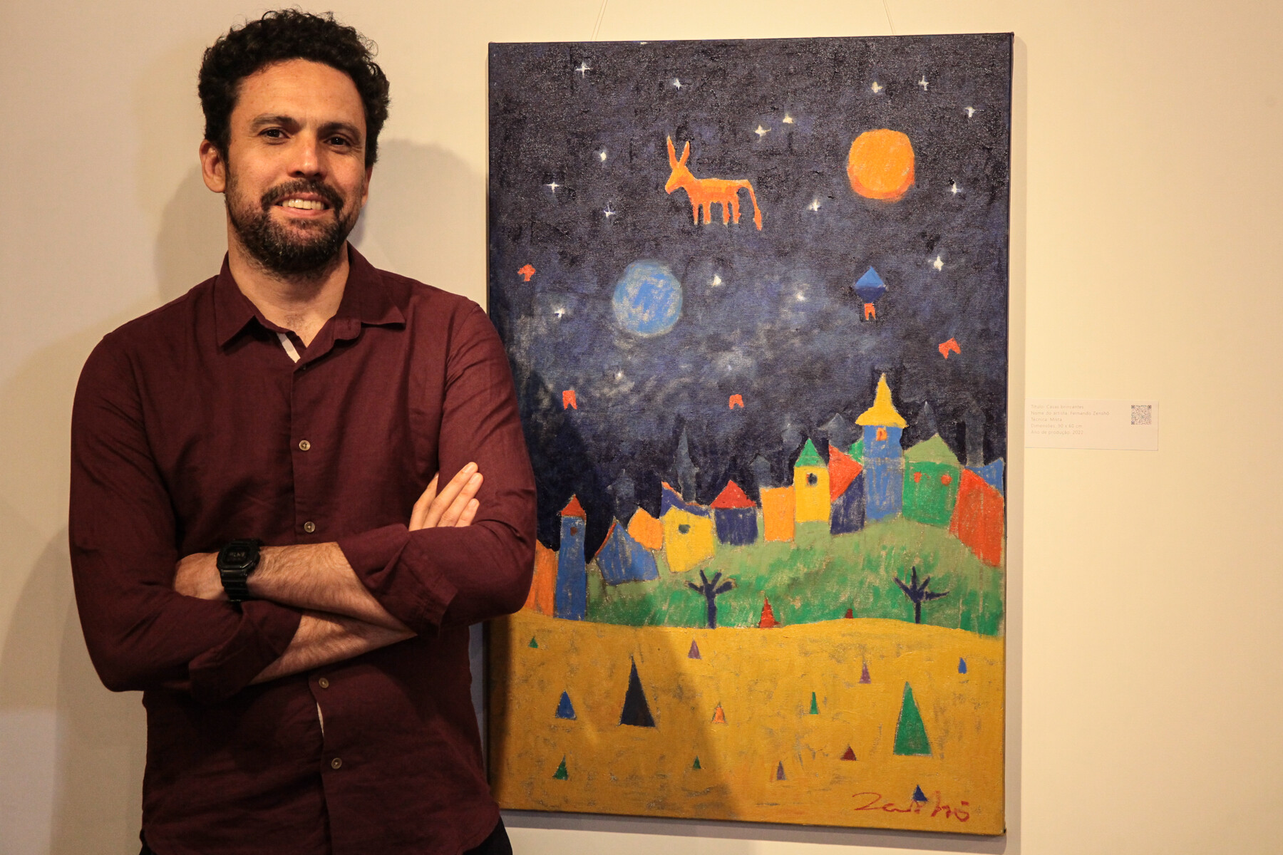Artista plástico Fernando Zenshô