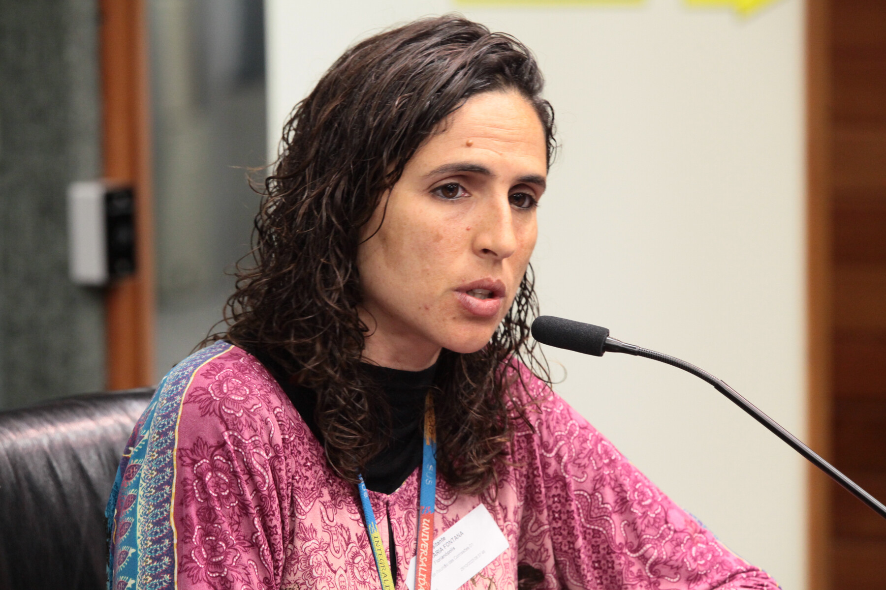 Lívia Fontana, psicóloga da Equipe do Consultório na Rua.