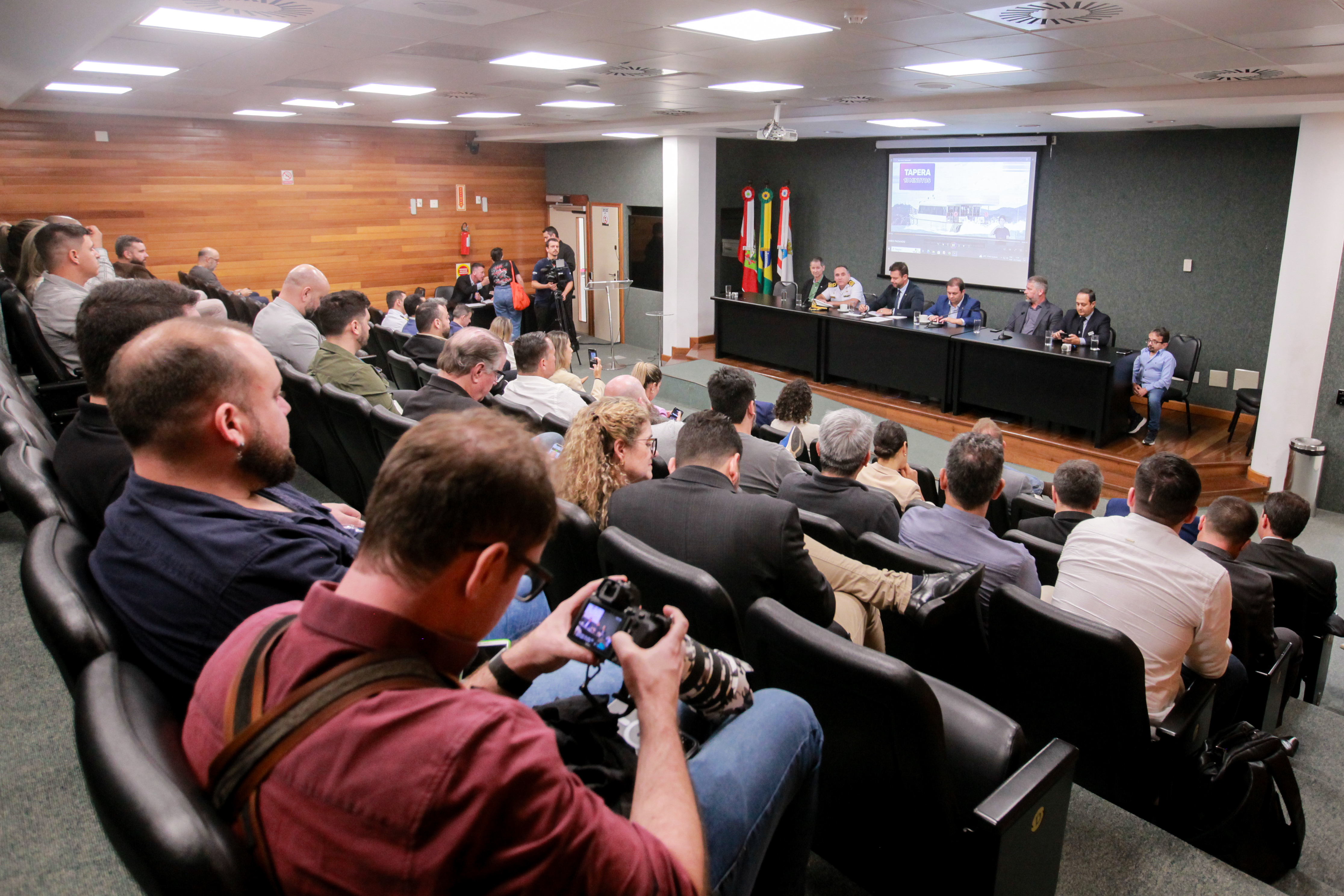 Lançamento da Frente Parlamentar para a implantação do transporte marítimo na Grande Florianópolis