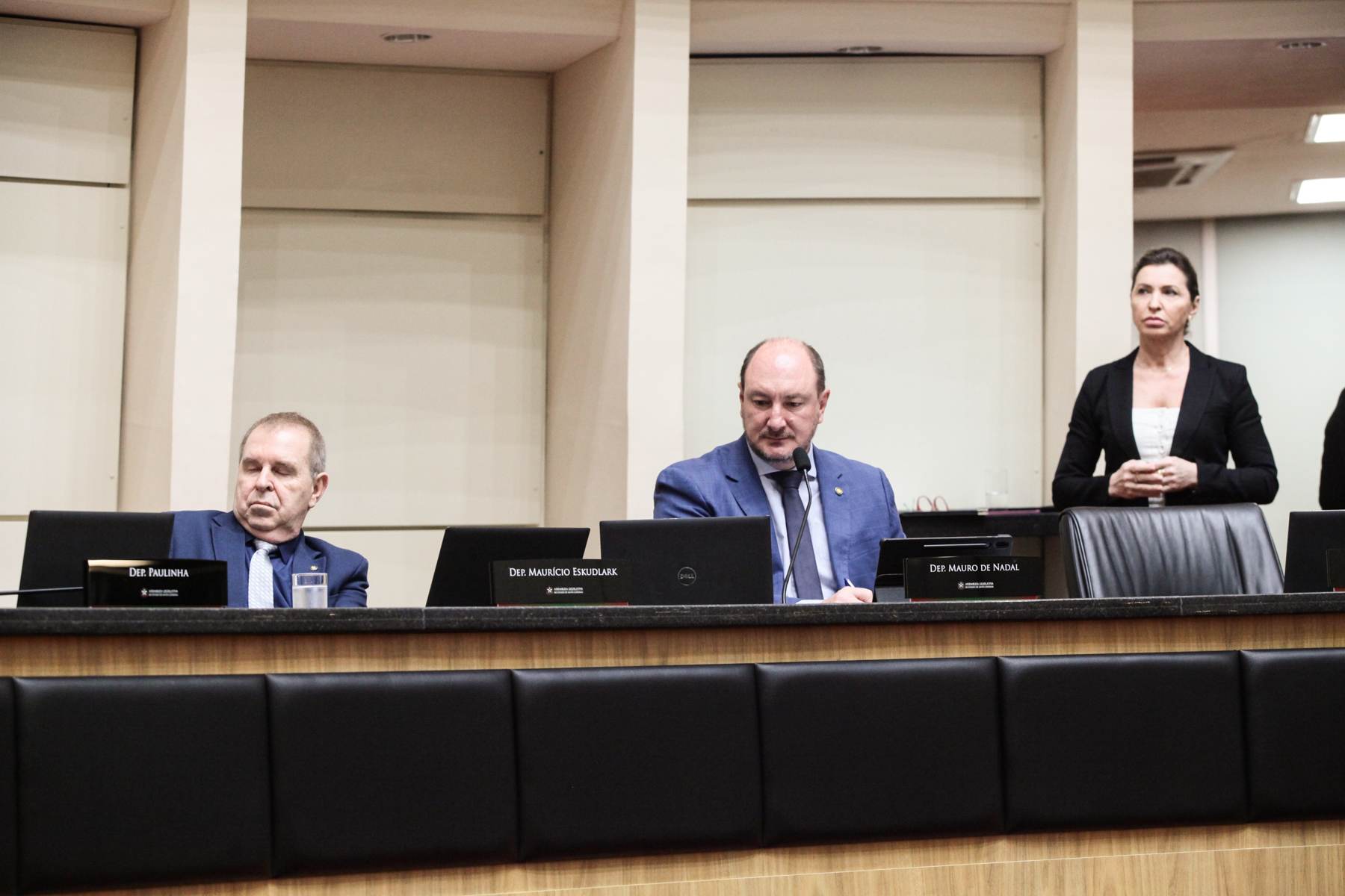 - Deputado Maurício Eskudlark (PL)  - Deputado Mauro de Nadal (MDB)