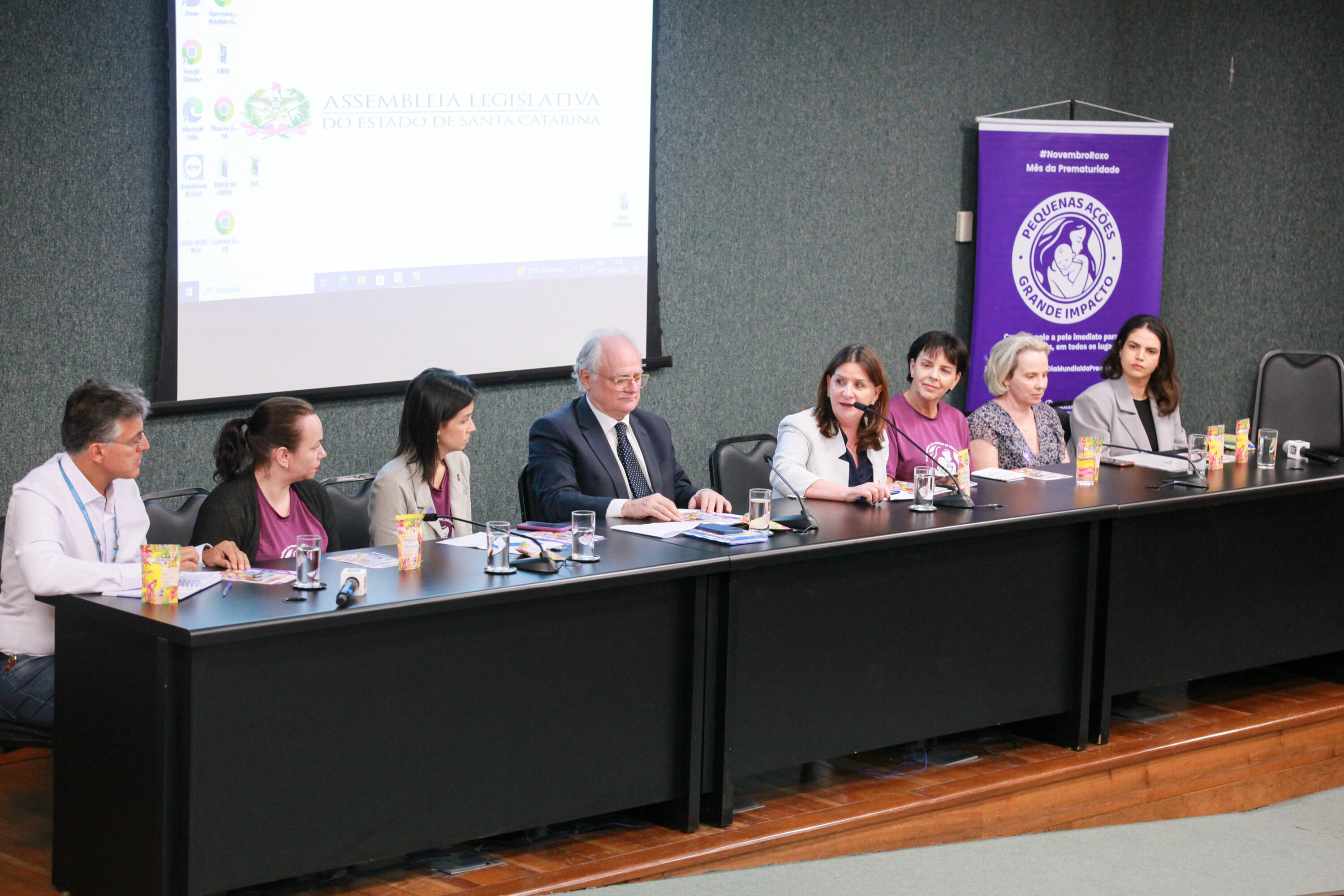 Assembleia recebe evento alusivo ao mês da prematuridade