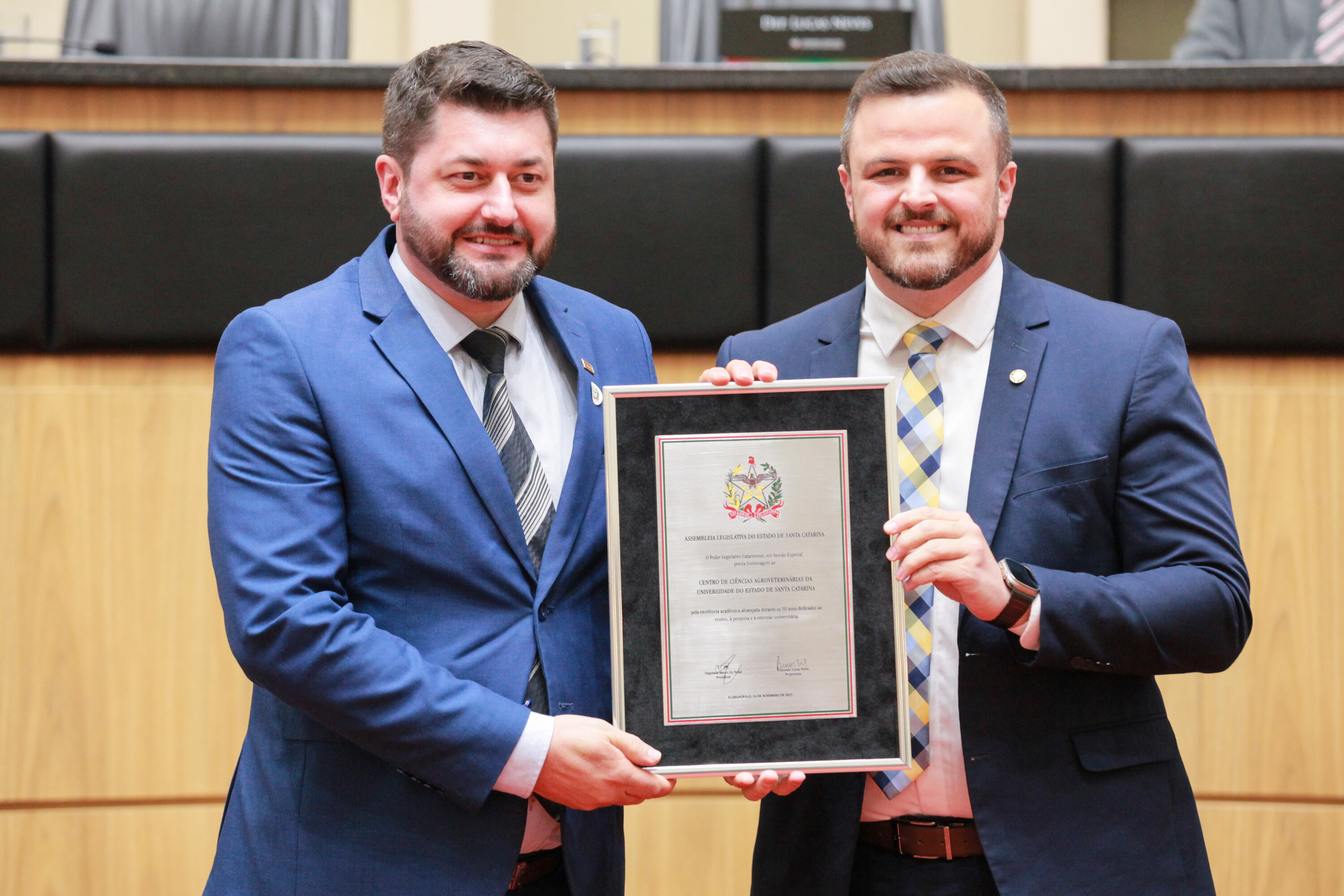 CAV/Udesc de Lages faz 50 anos e recebe homenagem da Assembleia