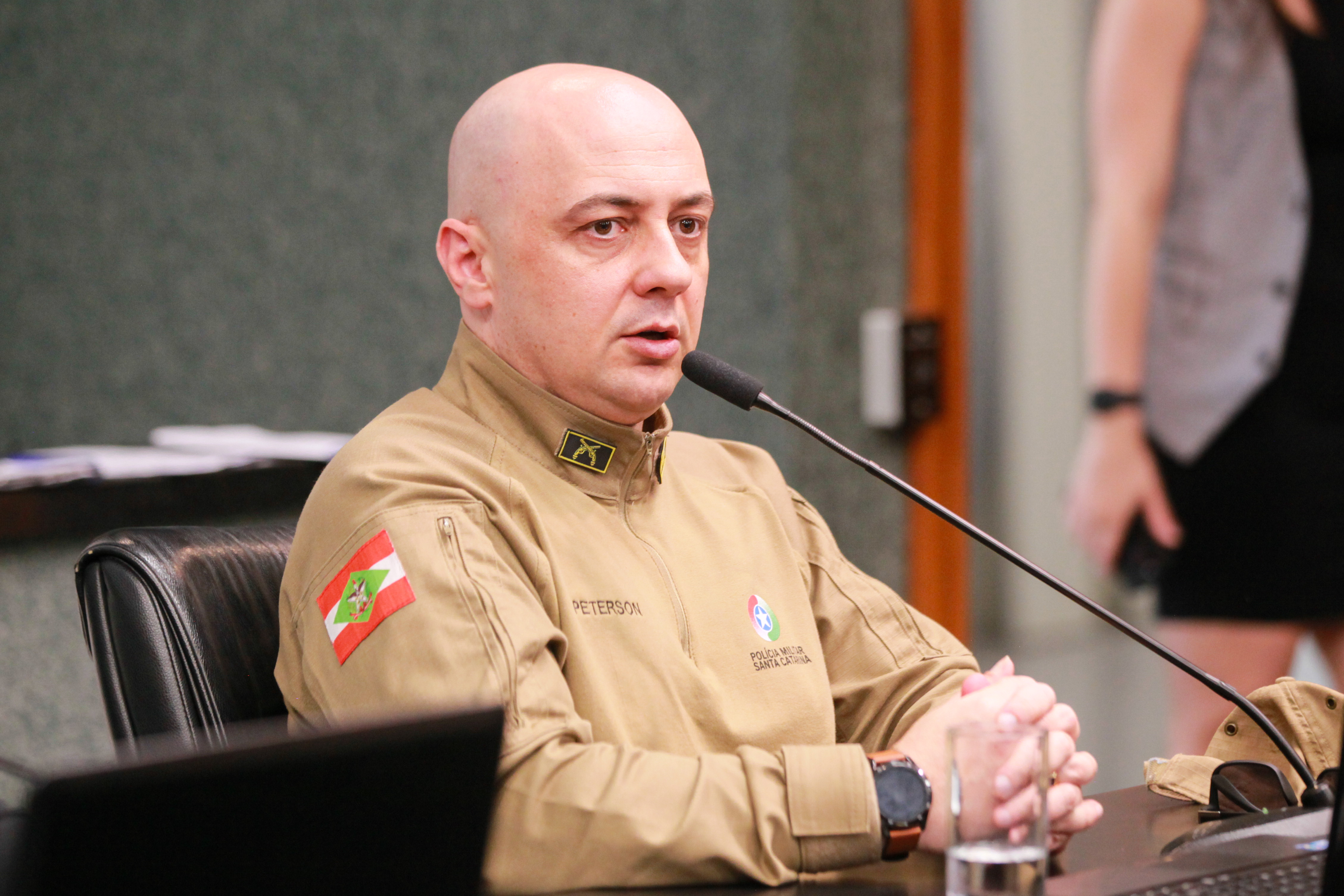 TC Peterson do Livramento - Diretor do Colégio Policial Militar Feliciano Nunes Pires