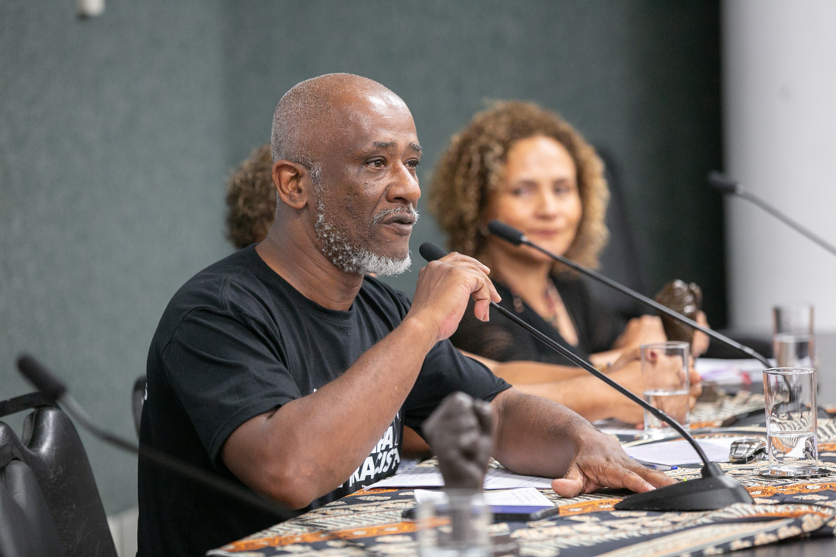 Coordenador Estadual da Nova Frente Negra Brasileira de SC e Movimento Humaniza SC, José Elito Ribeiro