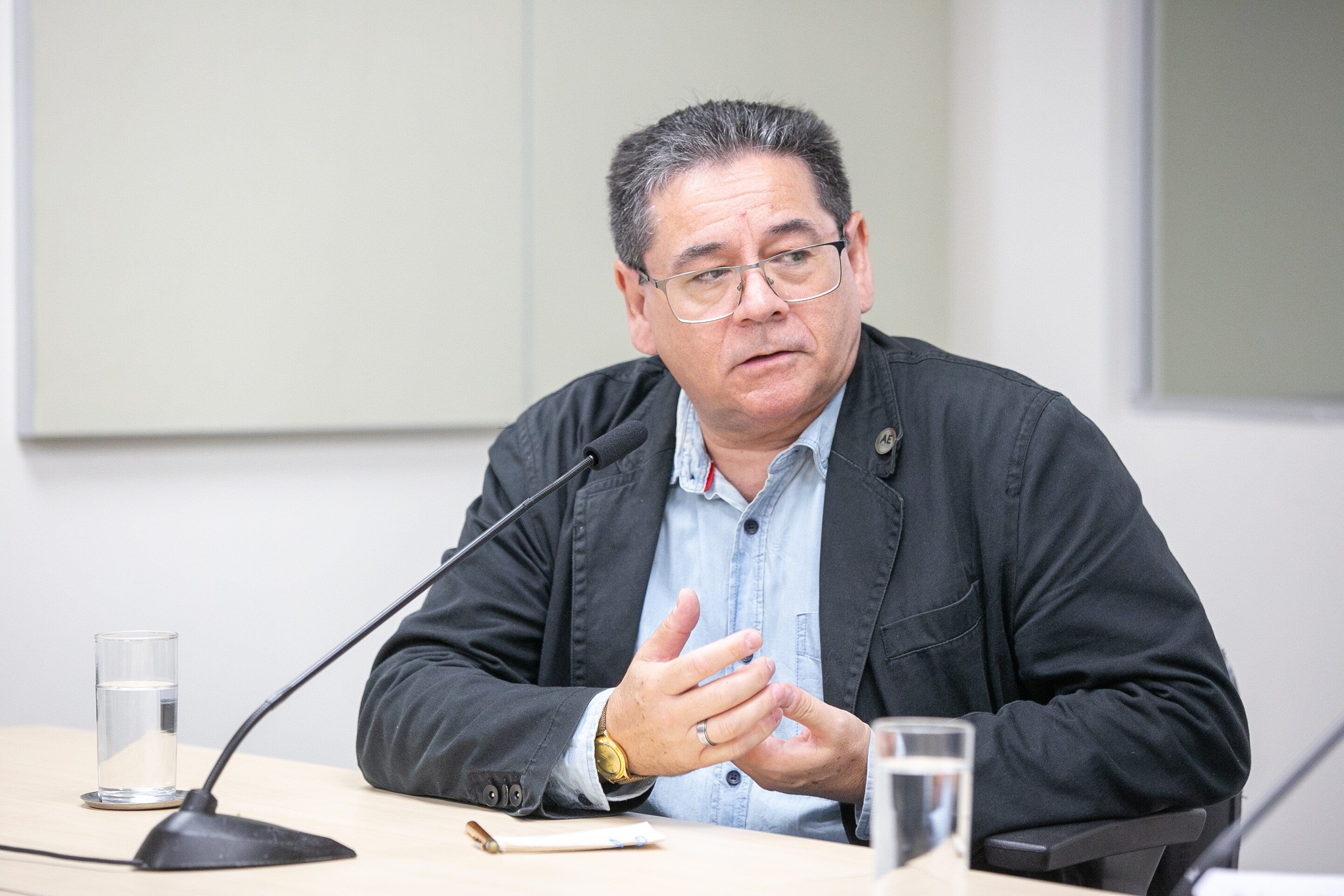 Diretor jurídico da CBBT, Augusto Dias