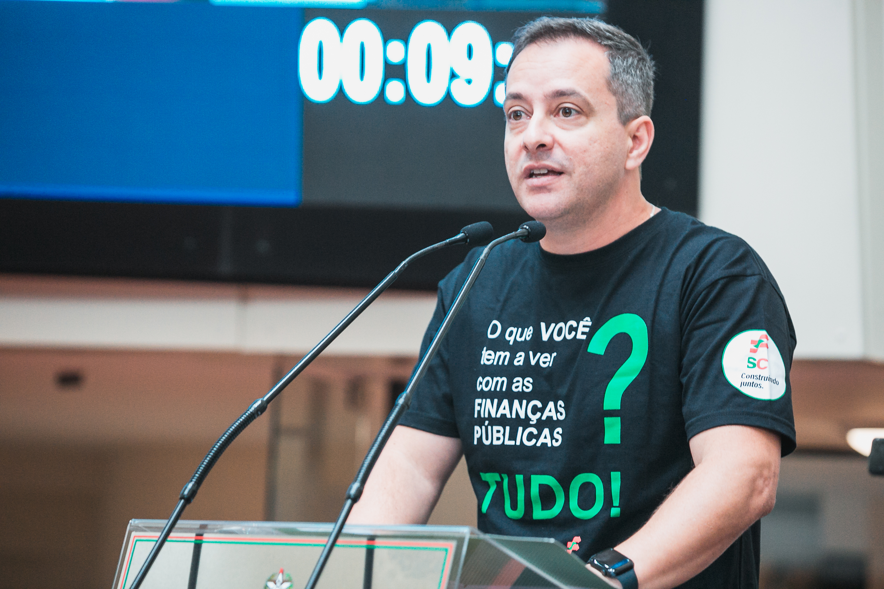 Sandro Medeiros Alves Presidente dos Sindicatos dos Autores Estaduais de Finanças Públicas SC