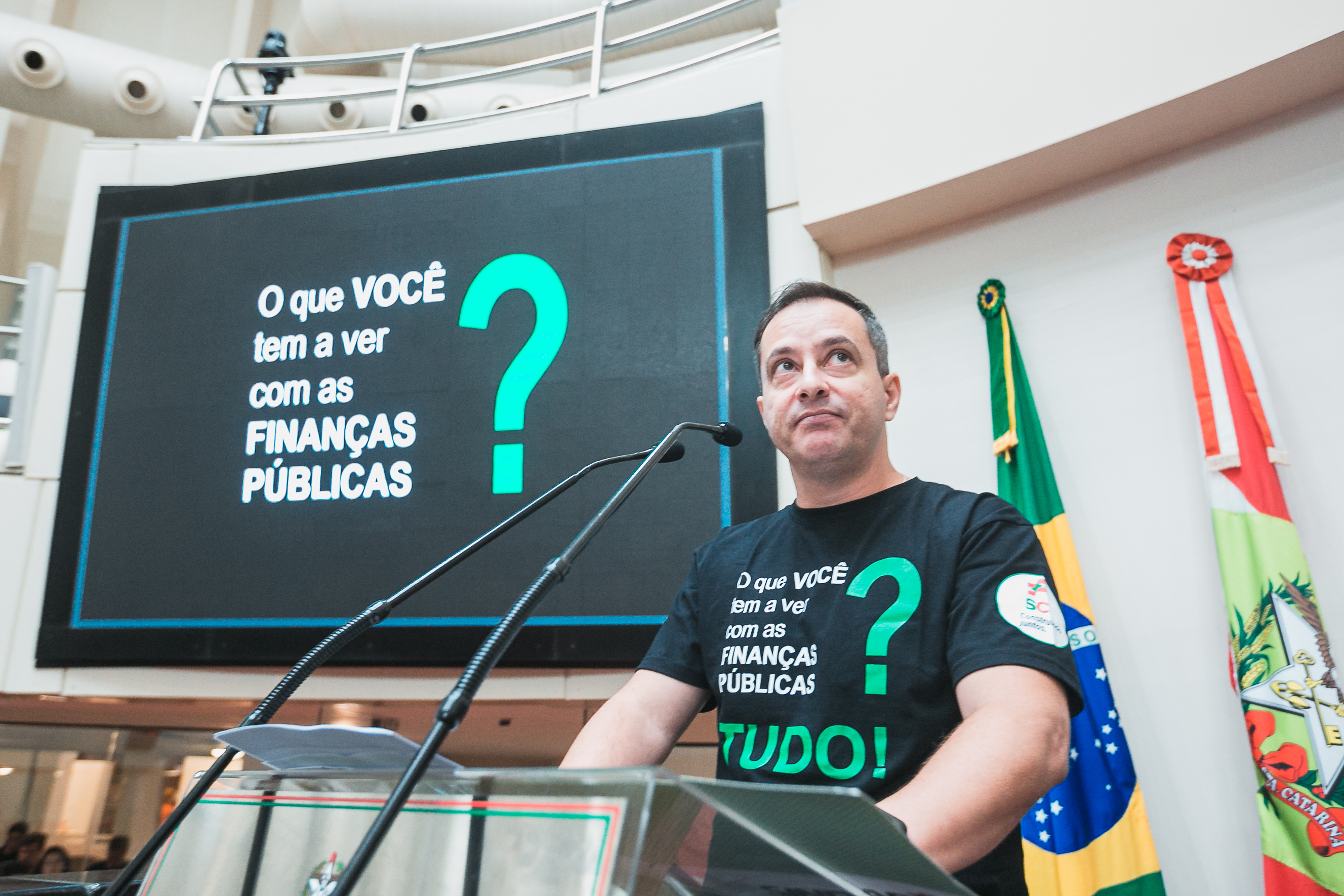 Sandro Medeiros Alves Presidente dos Sindicatos dos Autores Estaduais de Finanças Públicas SC