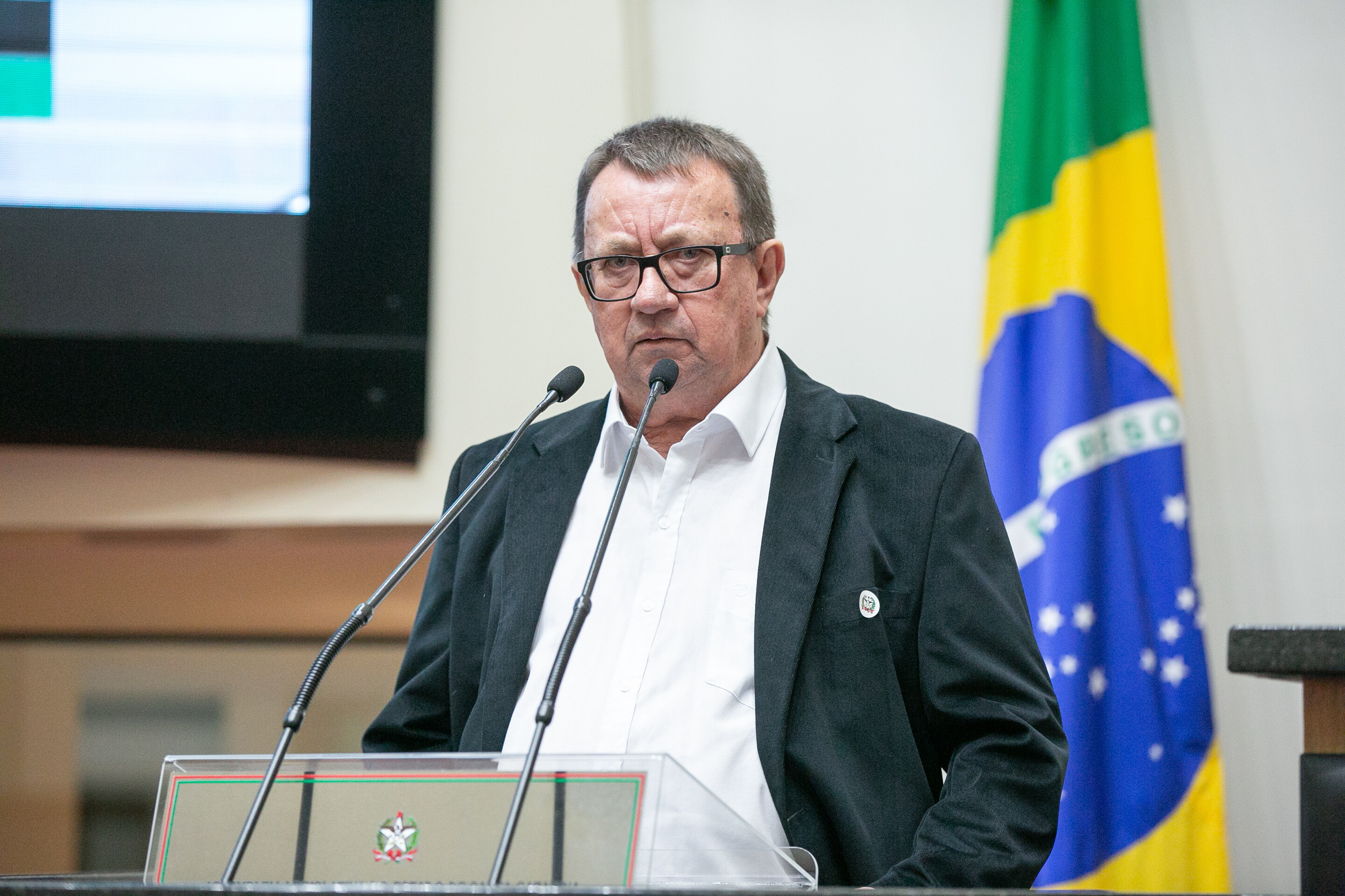 Jair Maurino Fonseca, que atuou na Celesc por 47 anos.