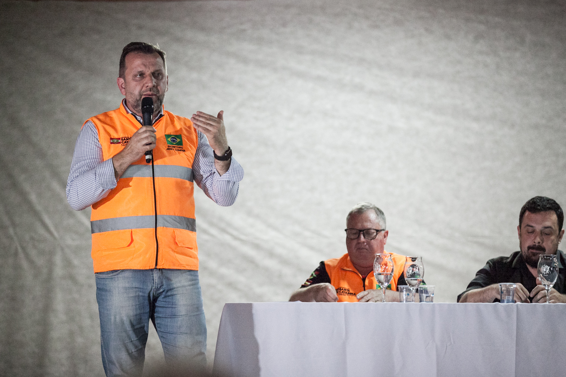 Jerry Comper - secretário de infraestrutura e mobilidade de Santa Catarina
