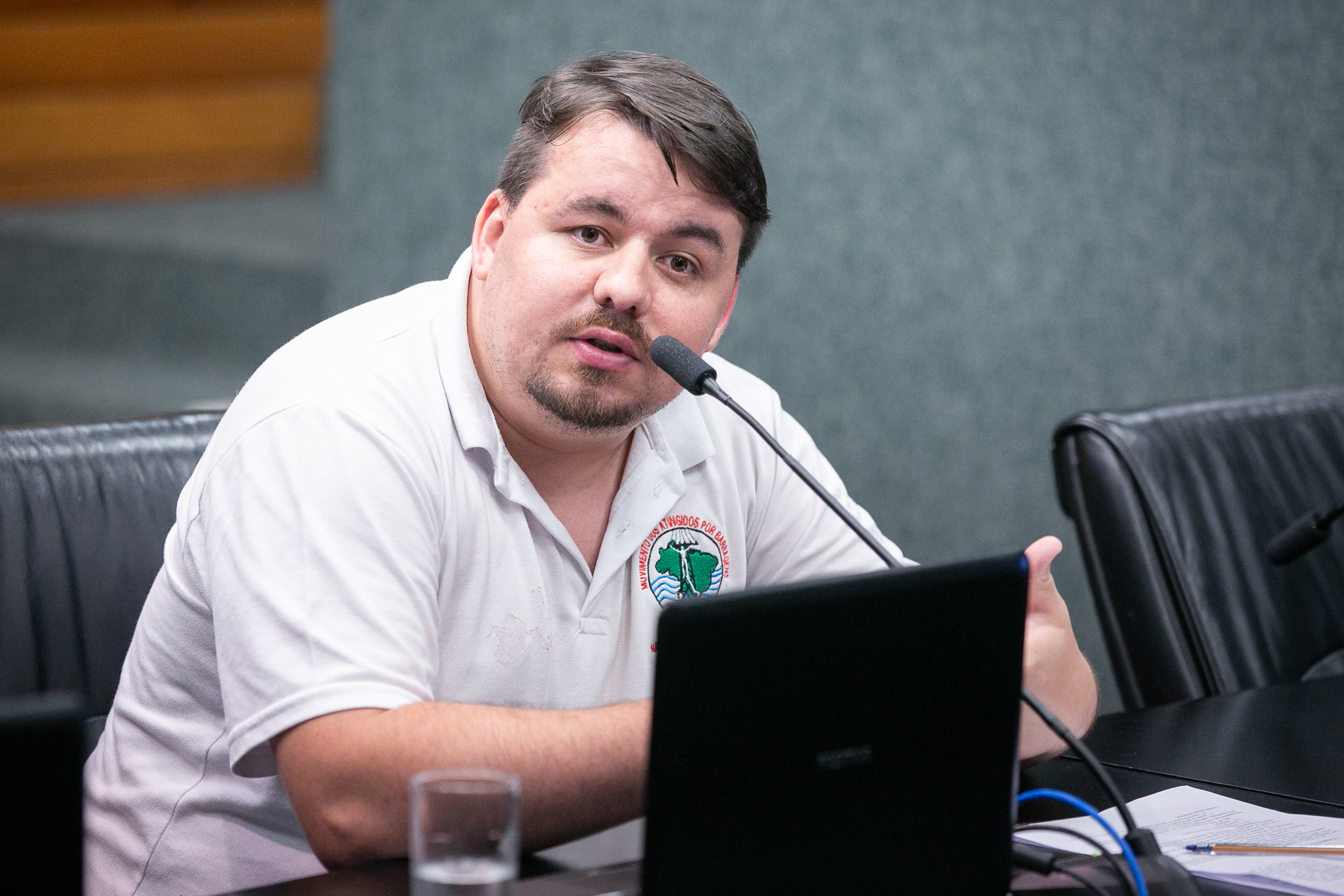 Rodrigo Timm-Representante do movimentos dos atingidos por Barragem MAP