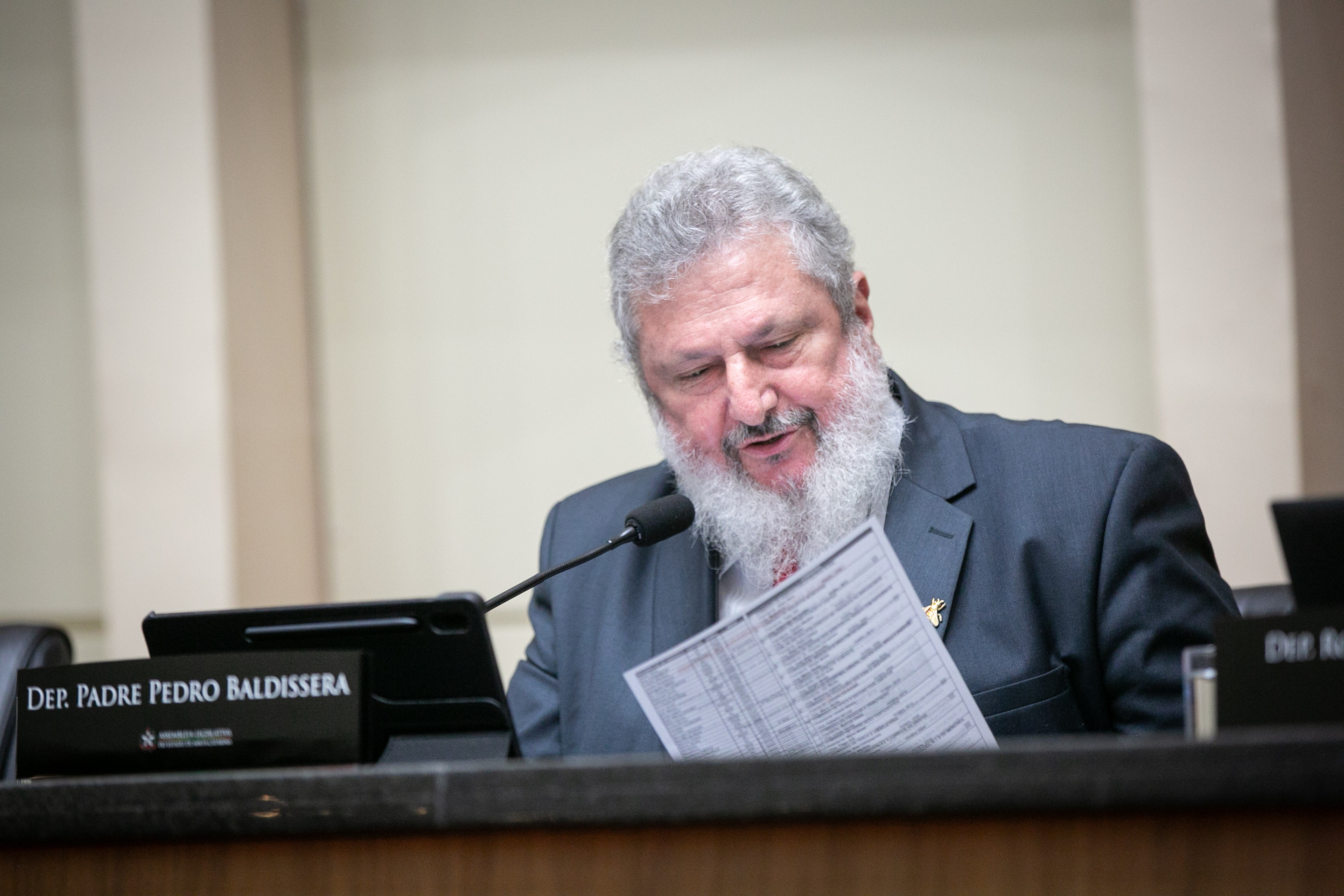 - Deputado Padre Pedro Baldissera (PT)