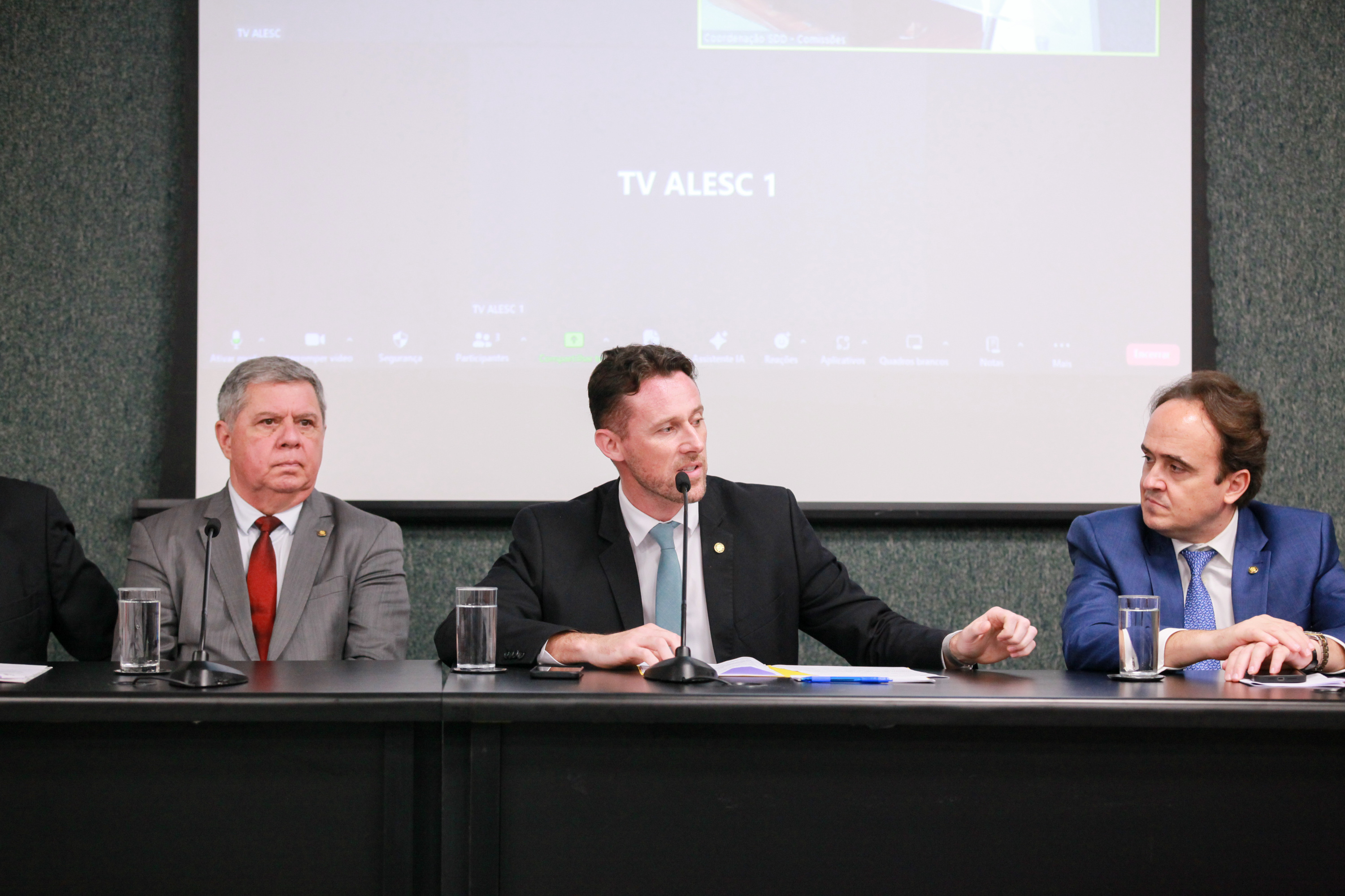 - Deputado Mário Motta (PSD)
- Deputado Fernando Krelling (MDB) 	 - Deputado Carlos Humberto (PL)