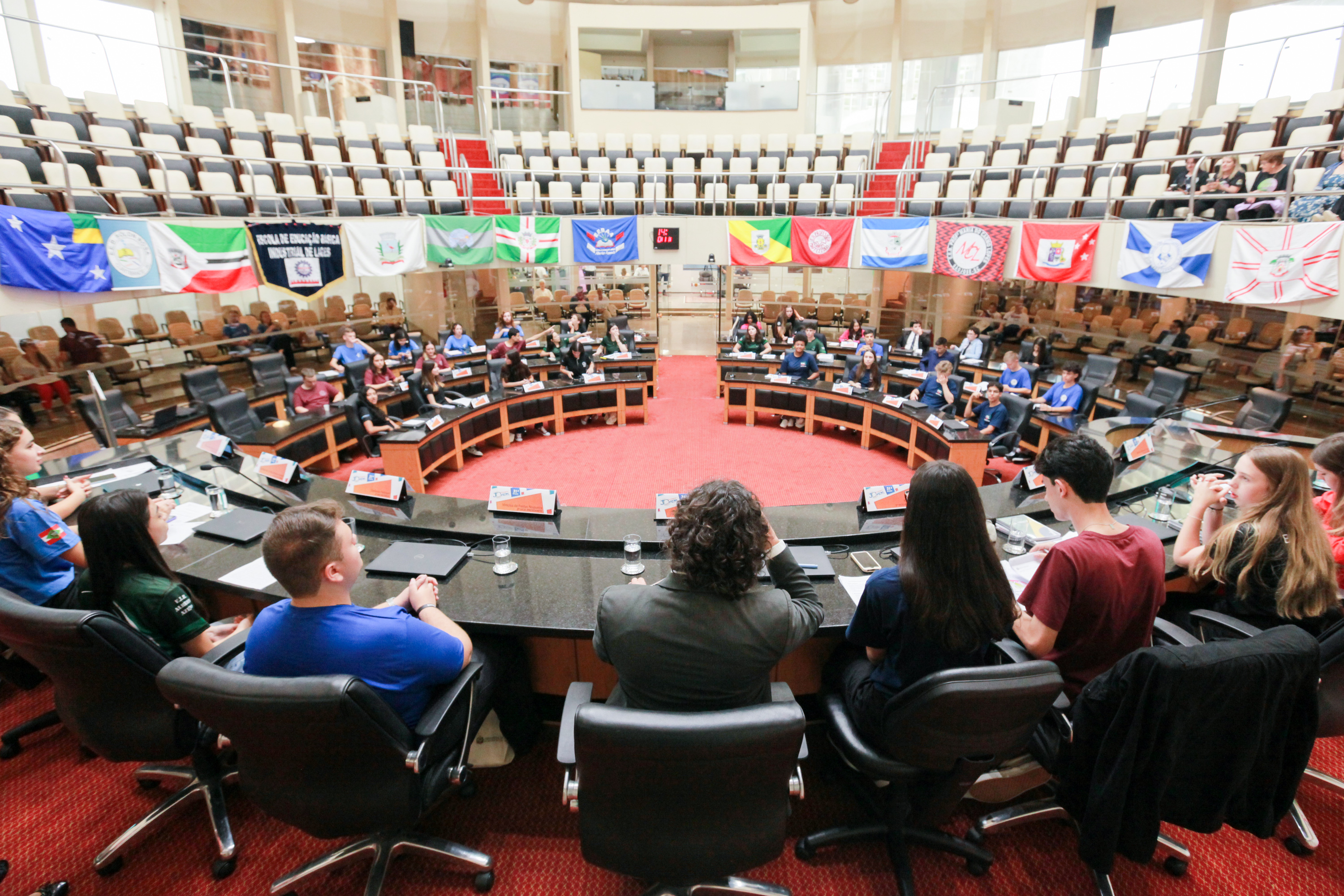 Sessão Plenária do 31ª Edição do Programa Parlamento Jovem Catarinense – PARTE 1