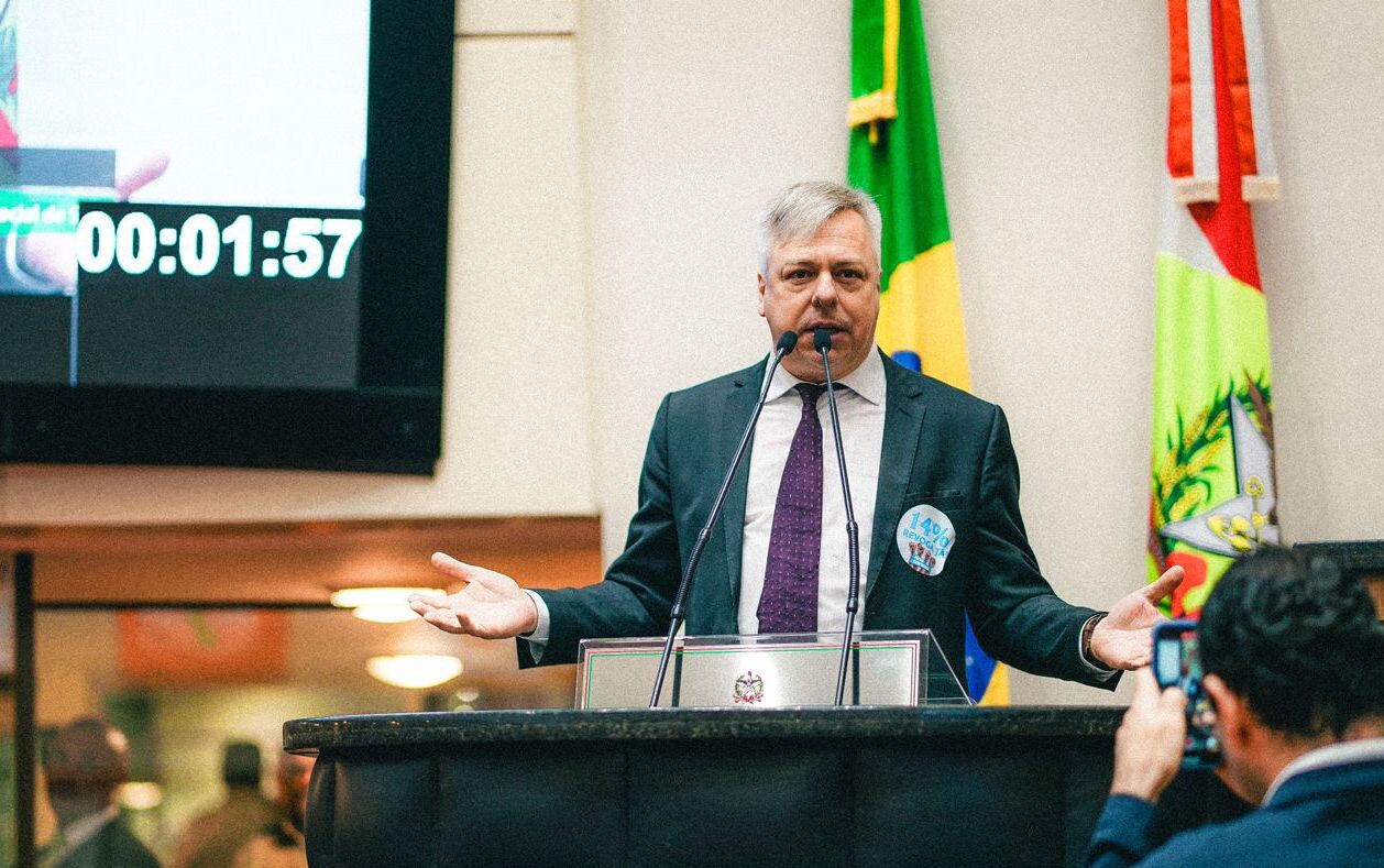 Deputado Fabiano da Luz. FOTO: Luca Gebara/Divulgação