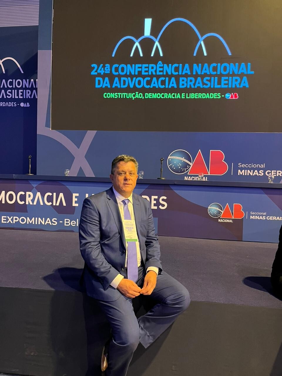 Naatz representa Alesc na 24ª Conferência Nacional da Advocacia Brasileira