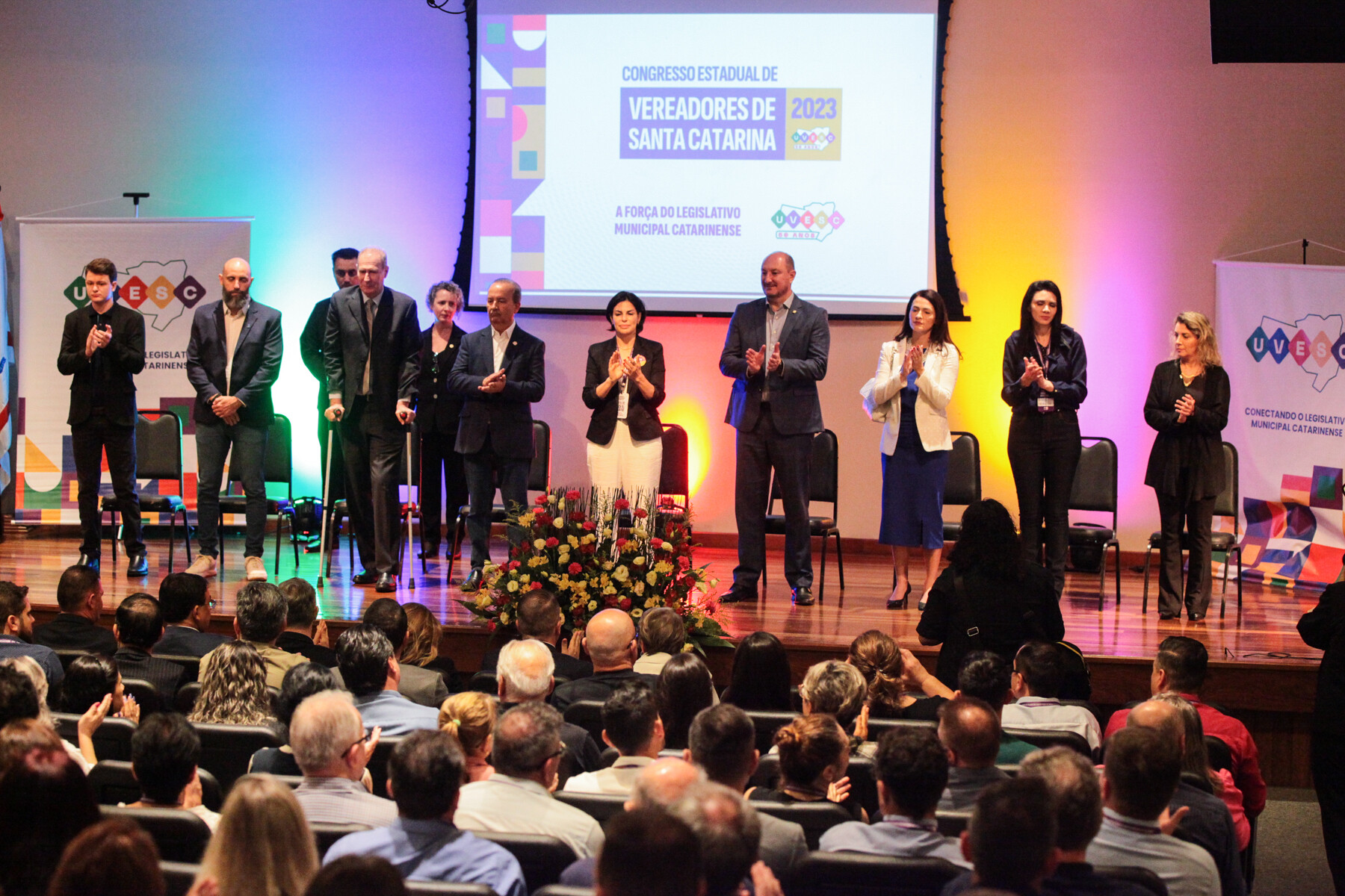 Mais de 500 lideranças políticas participam do Congresso Estadual de Vereadores na Alesc