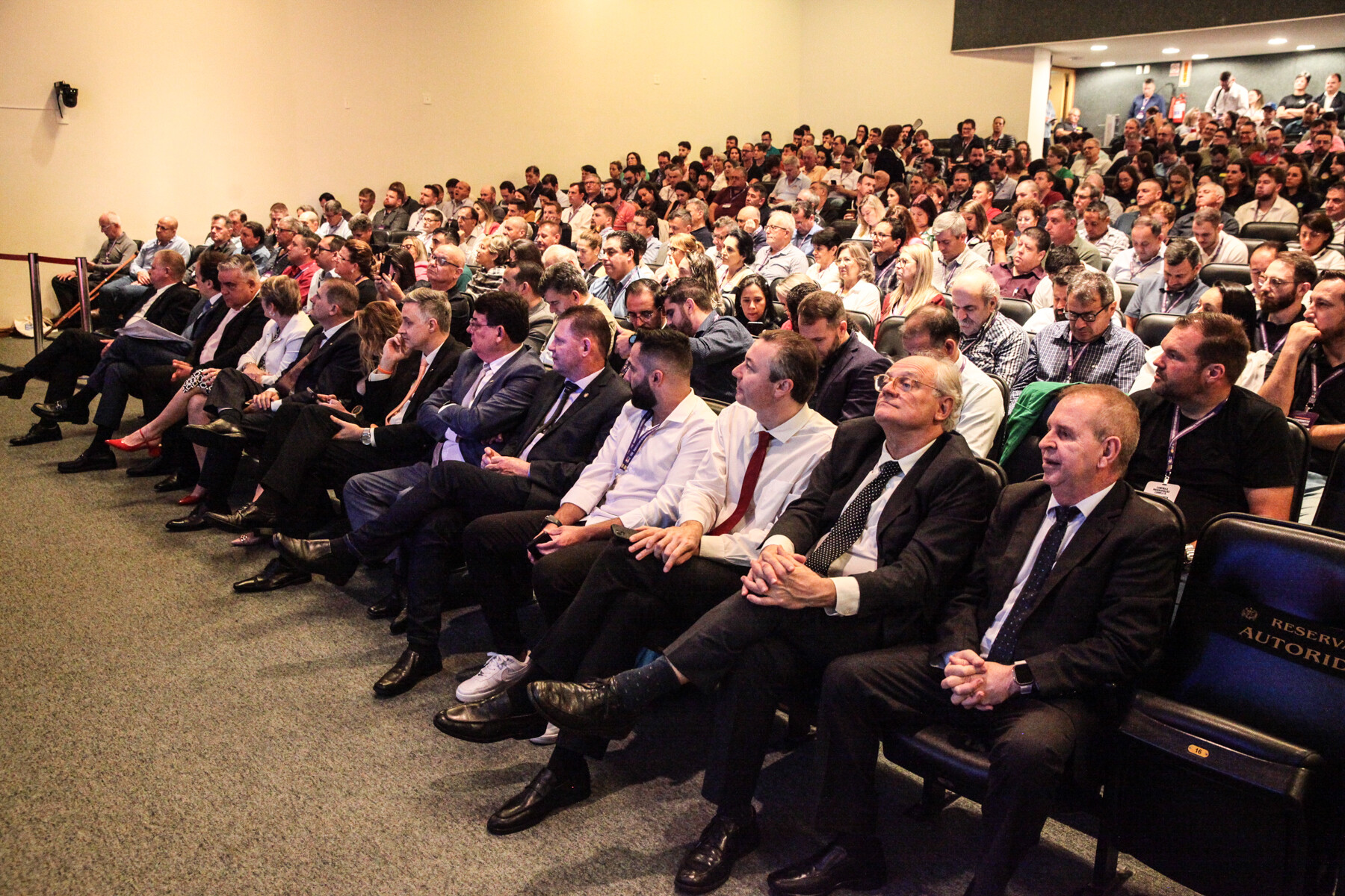 Participaram mais de 500 vereadores e vereadoras, de todas as regiões do estado.